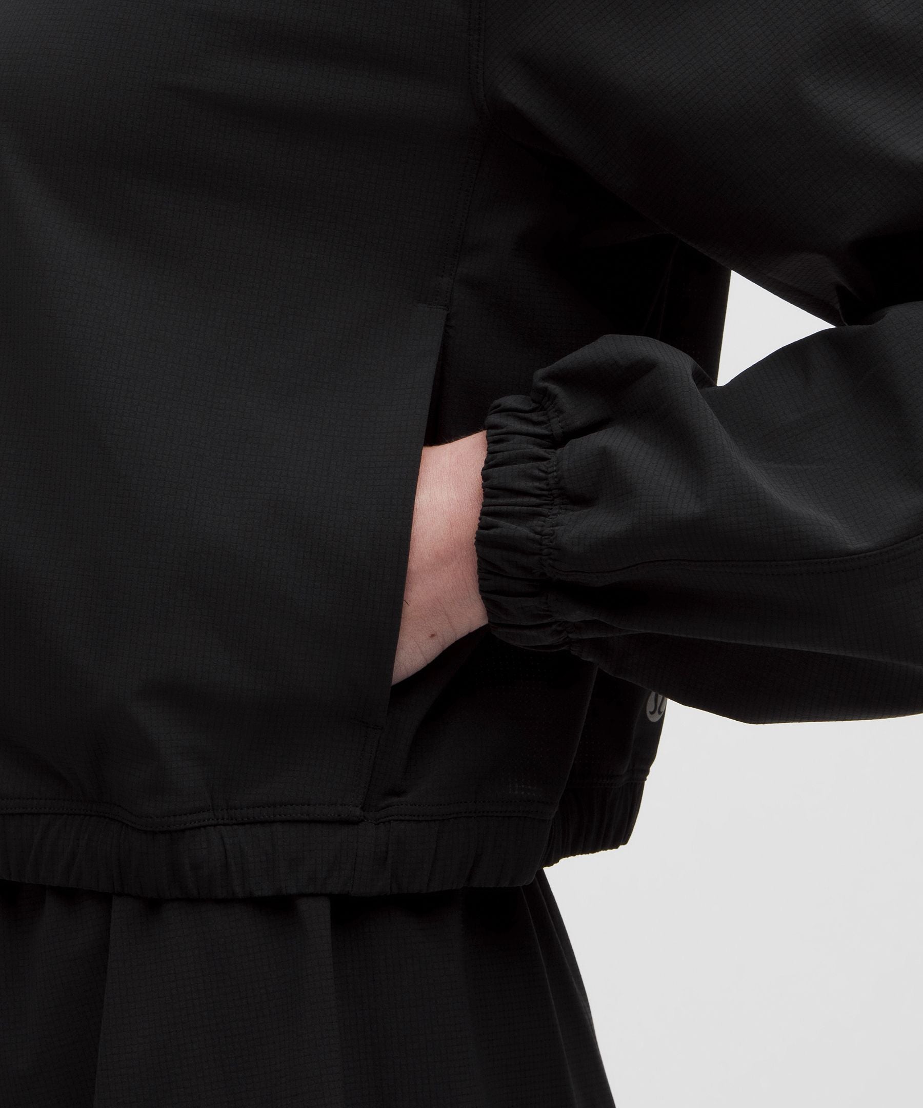 Lululemon Mile Maker Run Crew Graphic Cinch-Hem Jacket