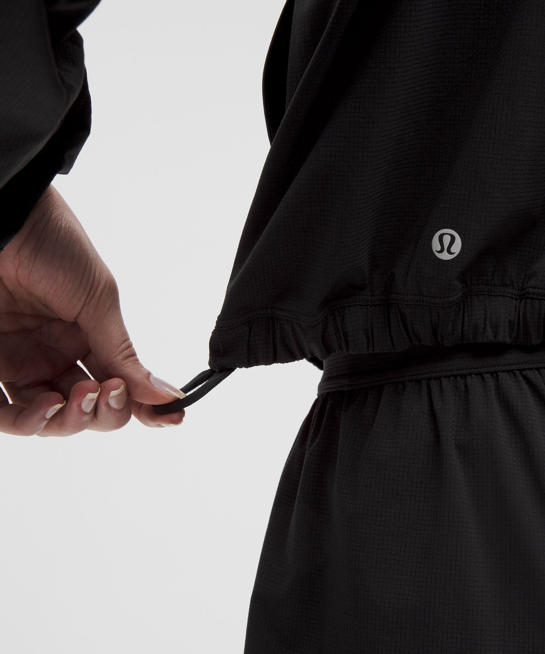 Lululemon Mile Maker Run Crew Graphic Cinch-Hem Jacket