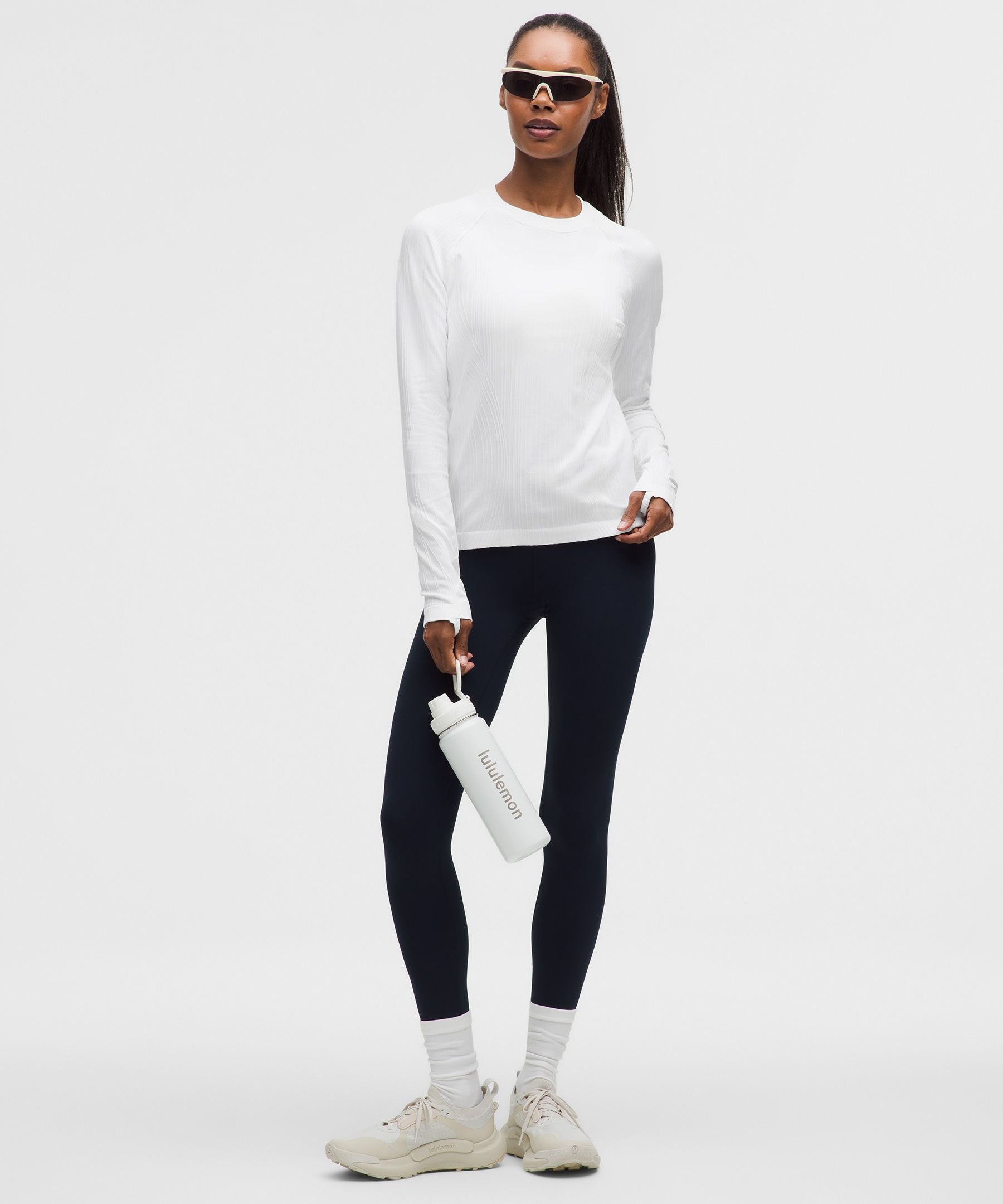 Lululemon Women's Rest Less Variegated Ribbed Pullover