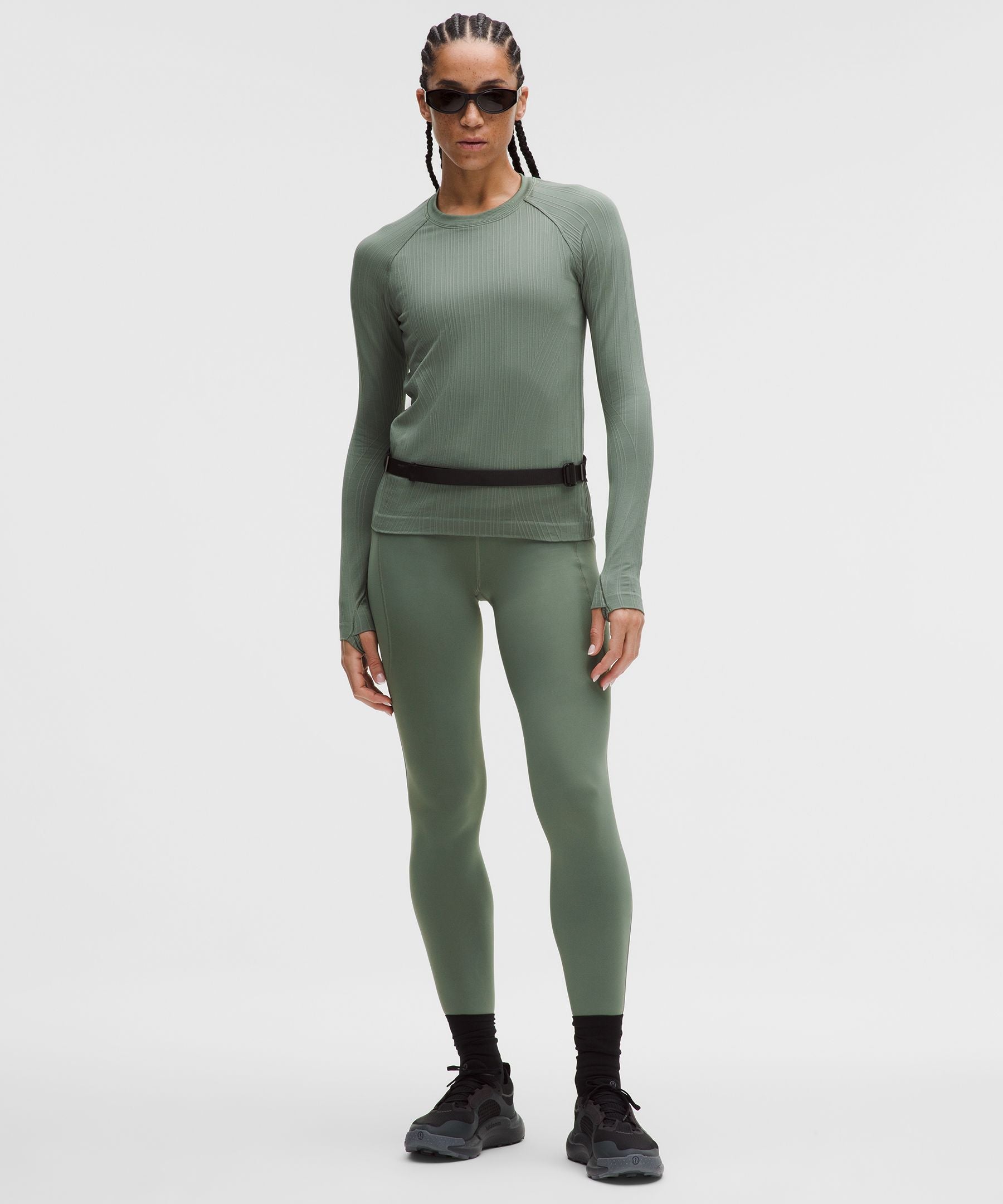 Lululemon Women's Rest Less Variegated Ribbed Pullover