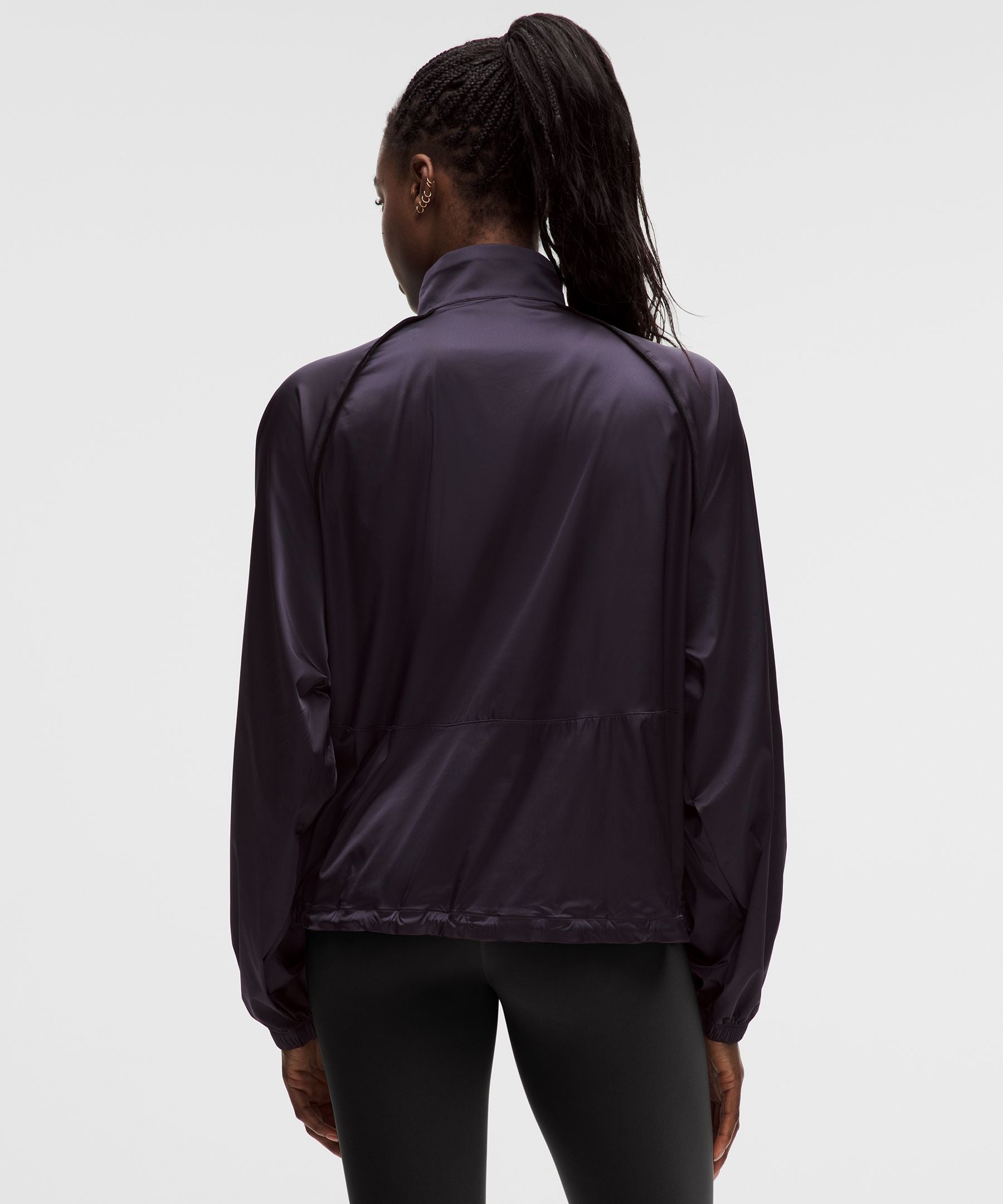 Lululemon Women's Stretch-Satin Flocked Training Jacket
