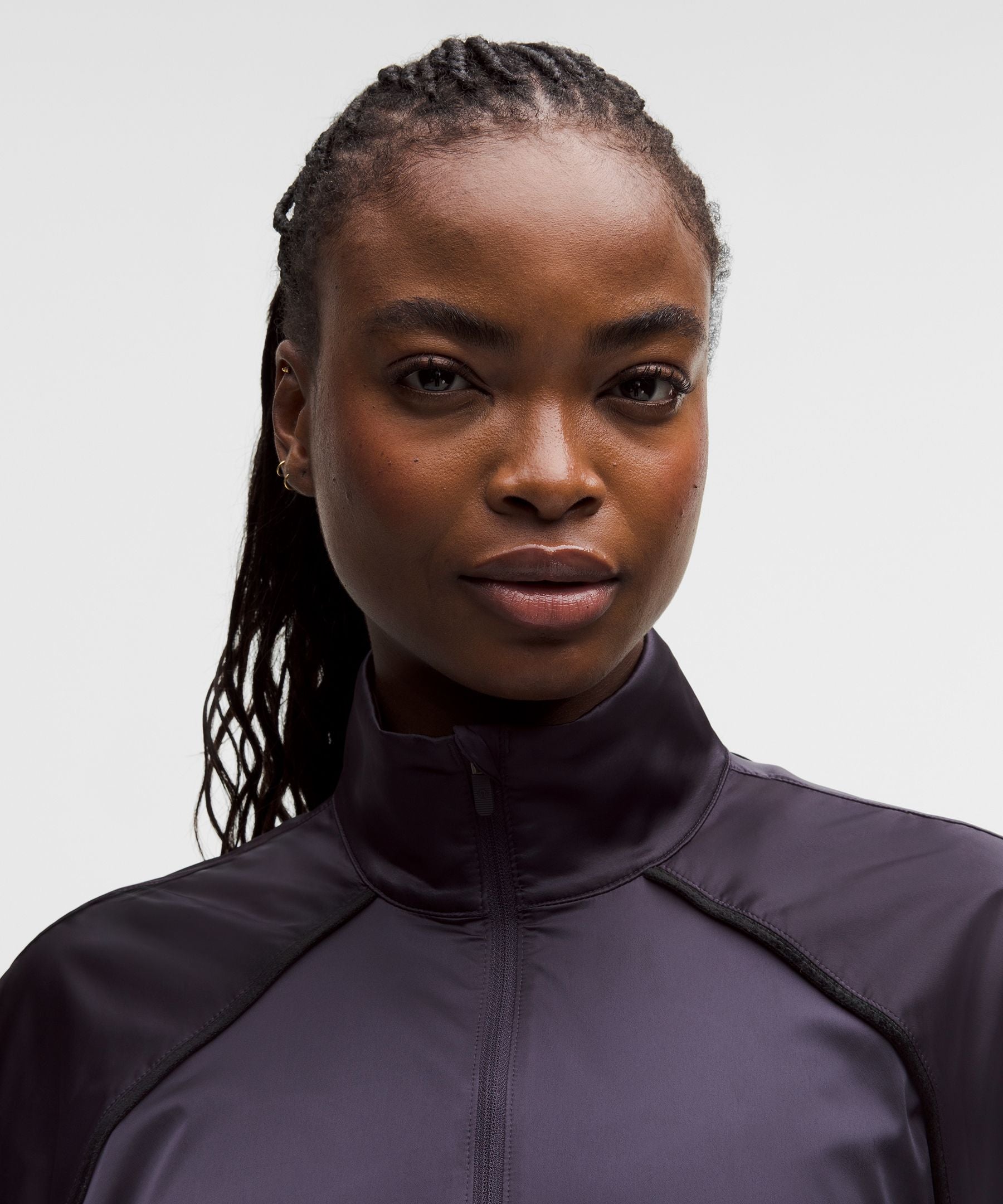 Lululemon Women's Stretch-Satin Flocked Training Jacket