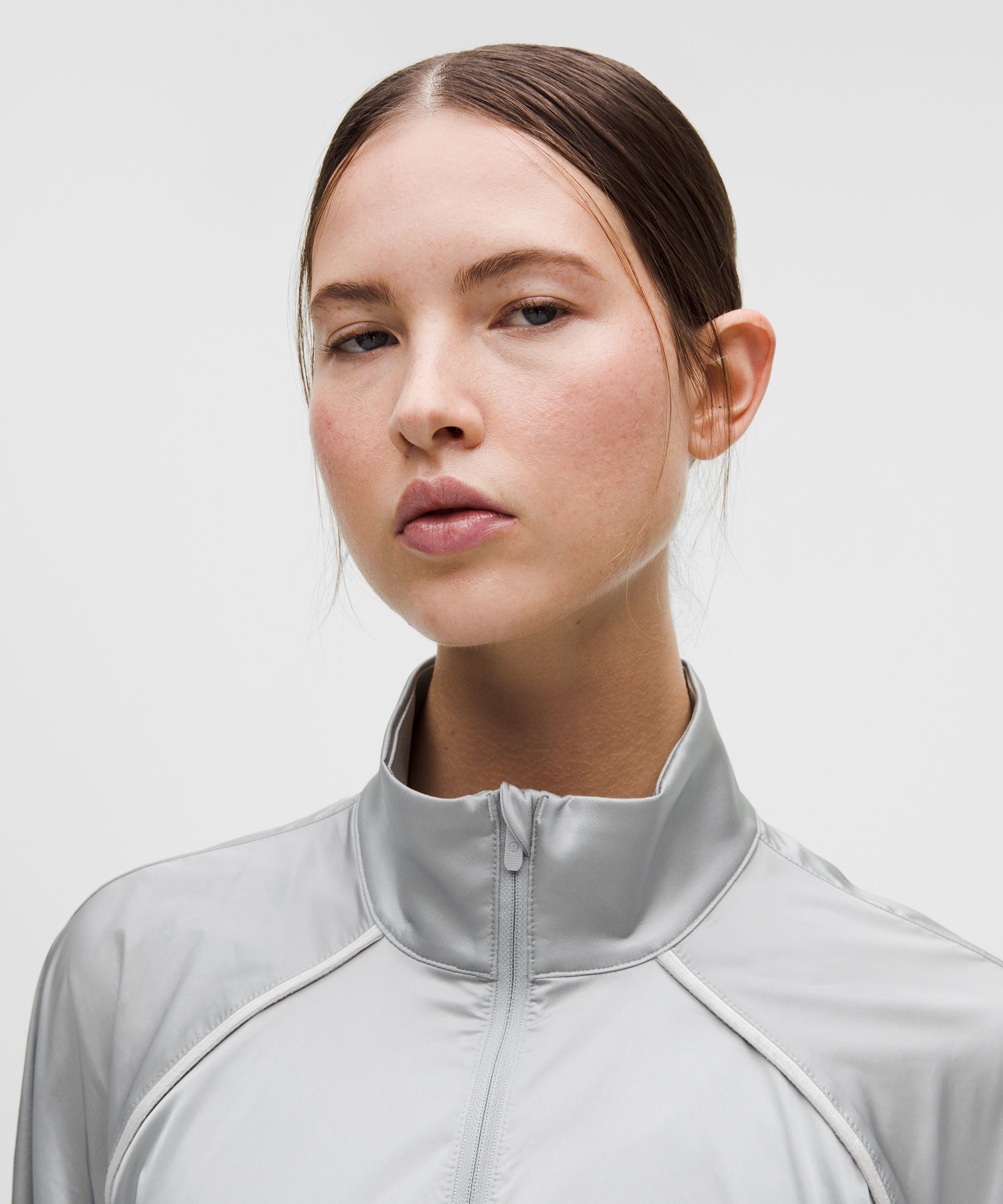 Lululemon Women's Stretch-Satin Flocked Training Jacket