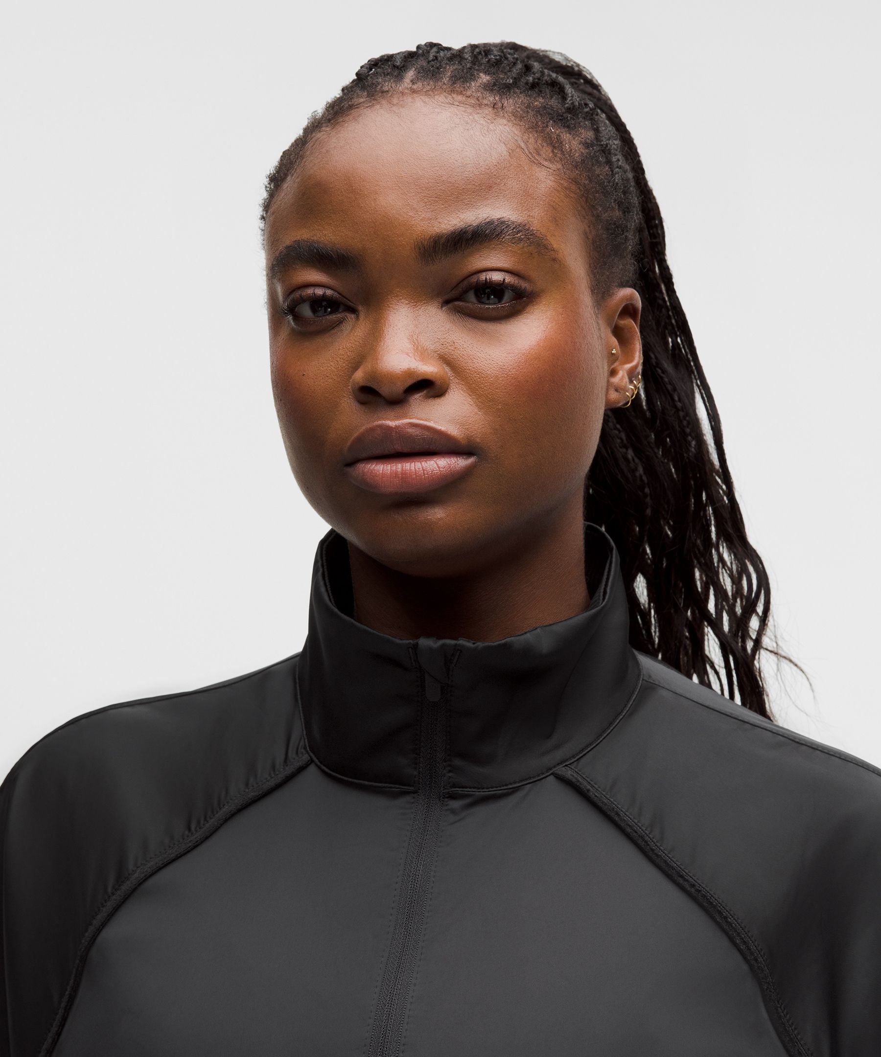 Lululemon Stretch-Satin Flocked Training Jacket