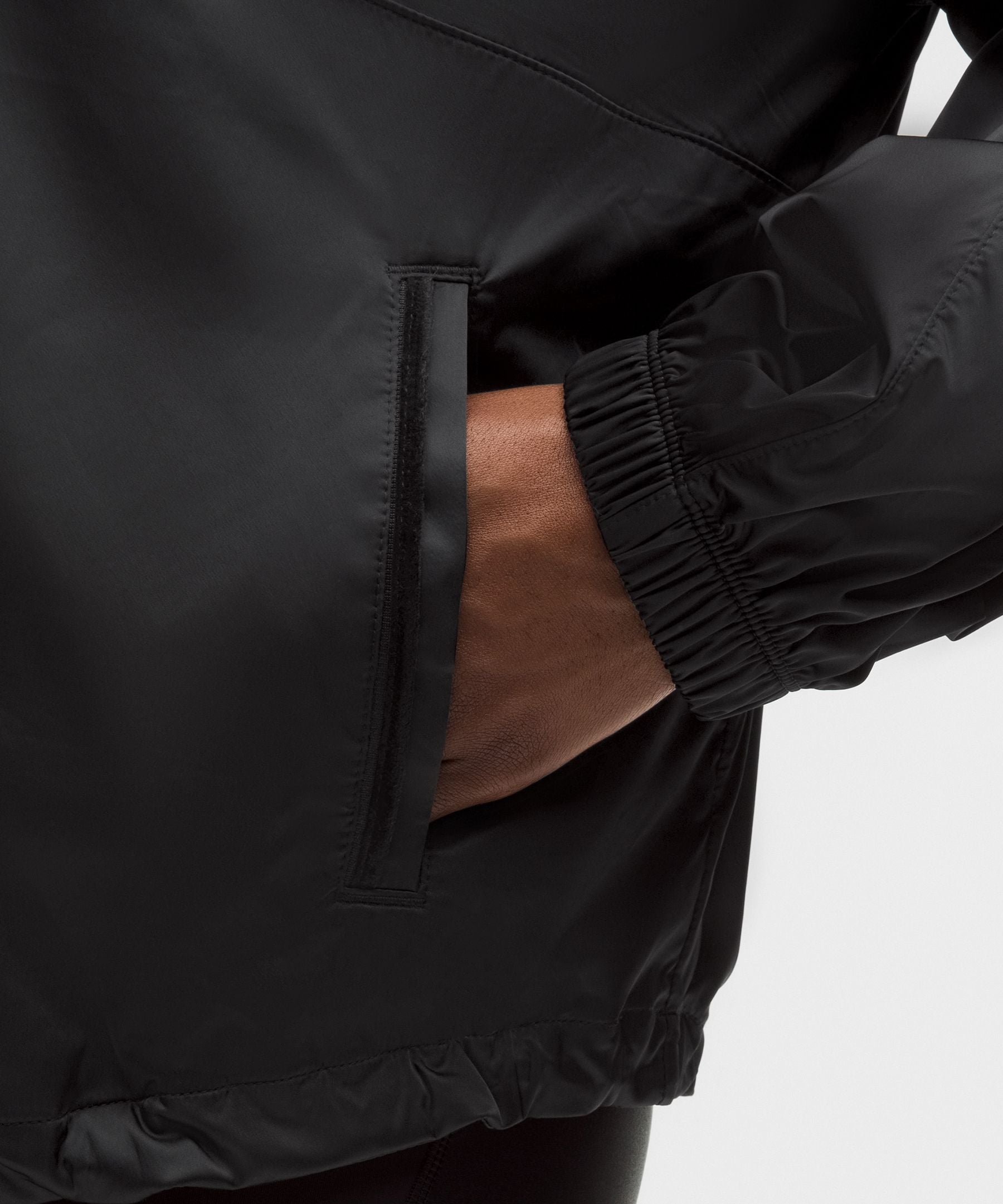 Lululemon Stretch-Satin Flocked Training Jacket