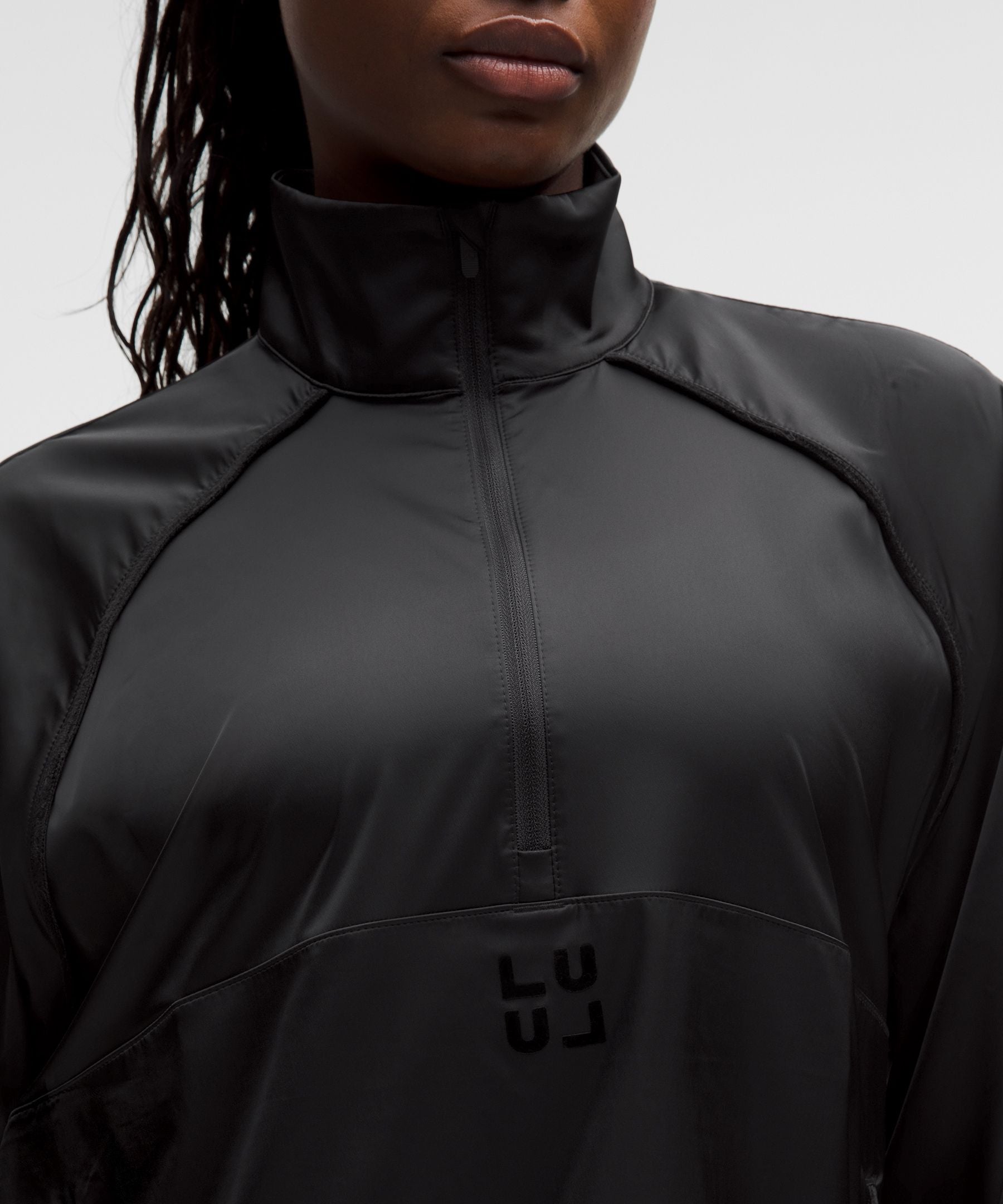 Lululemon Stretch-Satin Flocked Training Jacket
