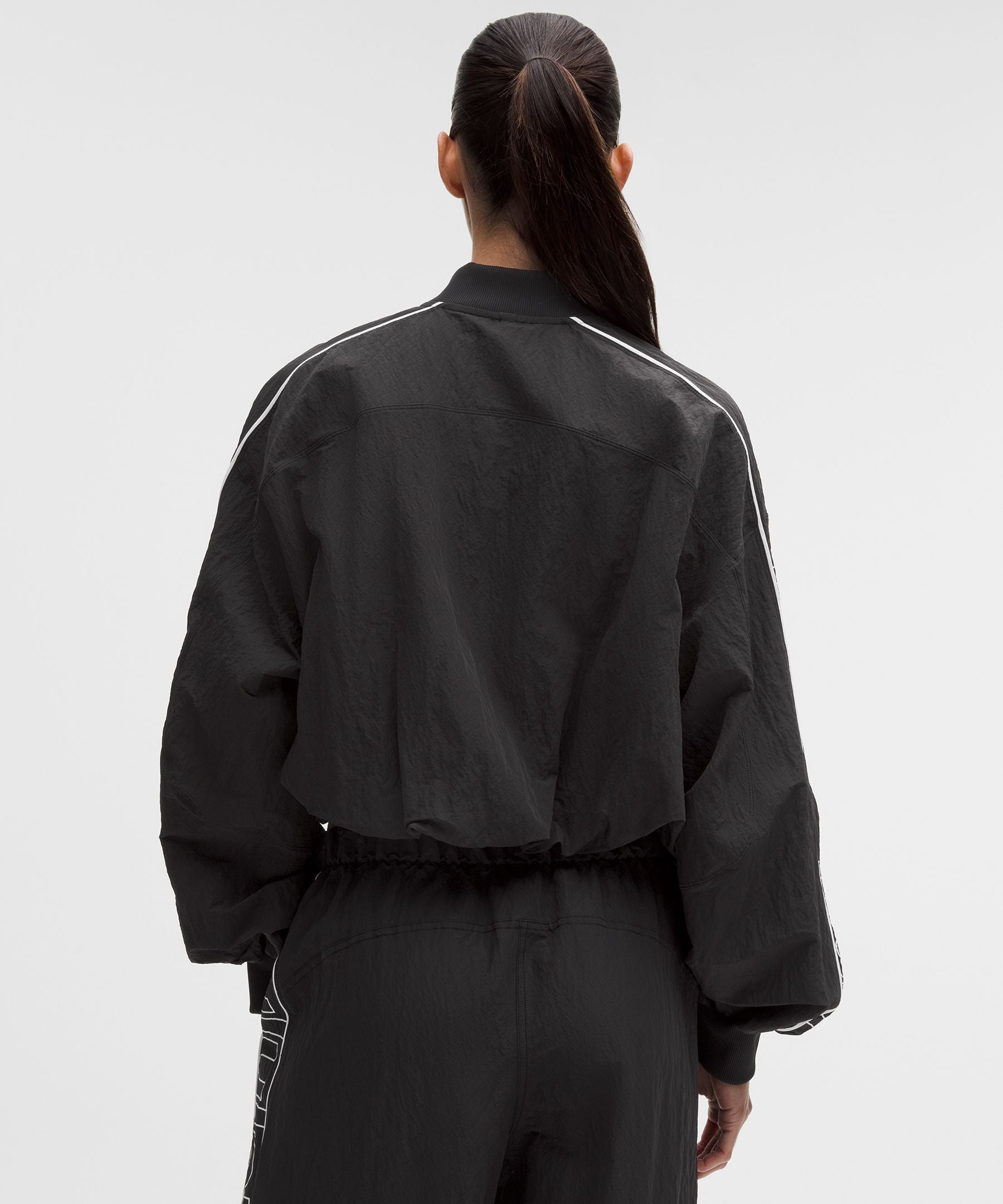 Lululemon Crinkle Nylon Track Jacket *Wordmark