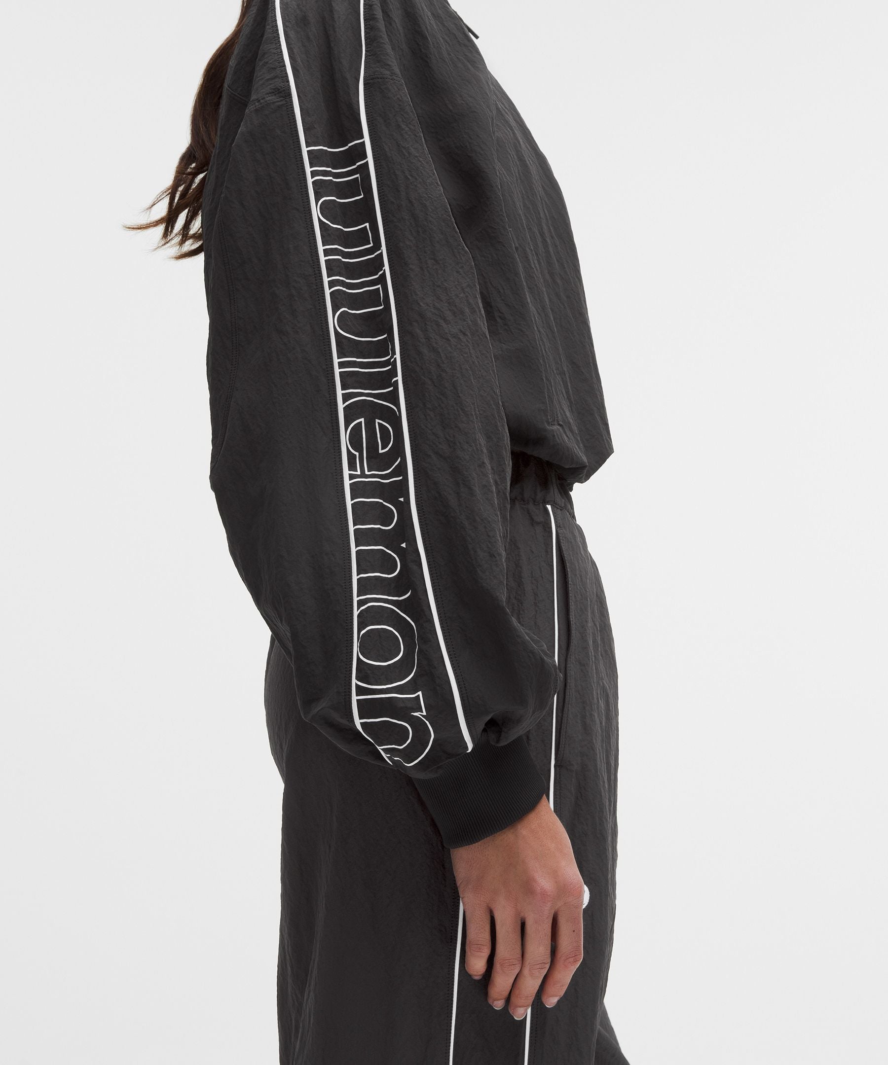 Lululemon Crinkle Nylon Track Jacket *Wordmark