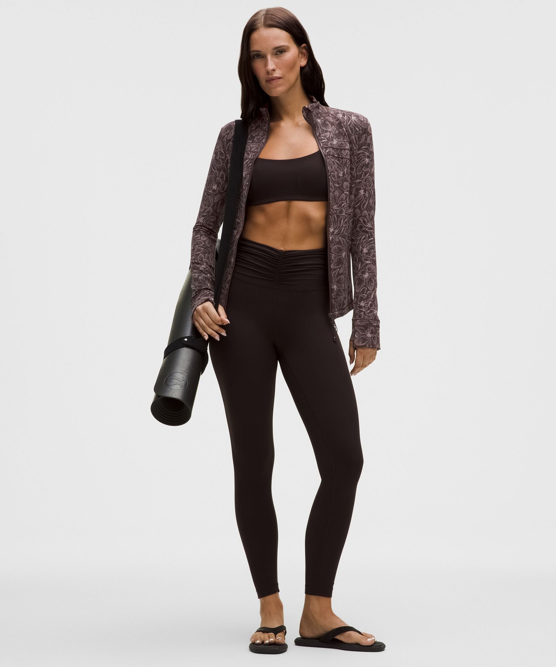 Lululemon Women's Define Jacket *Nulu Dotted Magnolia Pink Multi