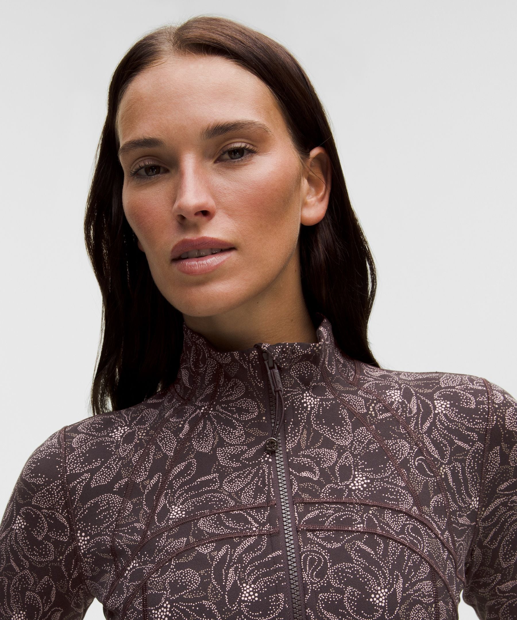 Lululemon Women's Define Jacket *Nulu Dotted Magnolia Pink Multi