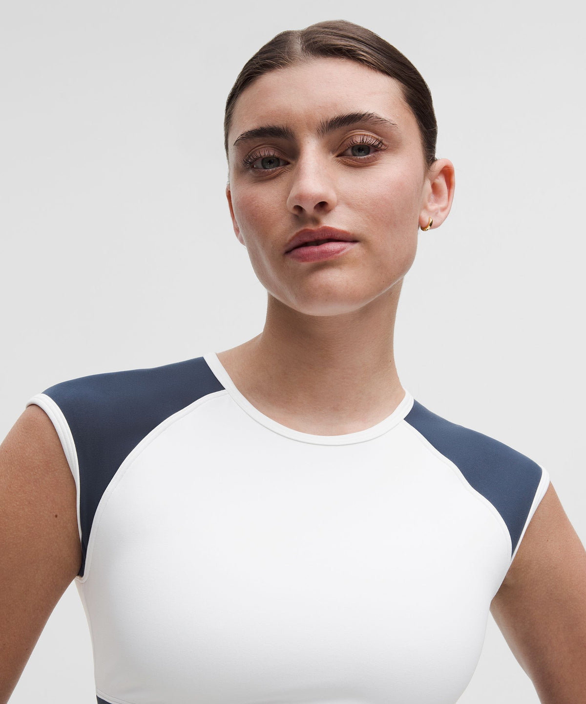 Lululemon Women's Nulu Cropped Short-Sleeve Shirt *Retro Remix Set