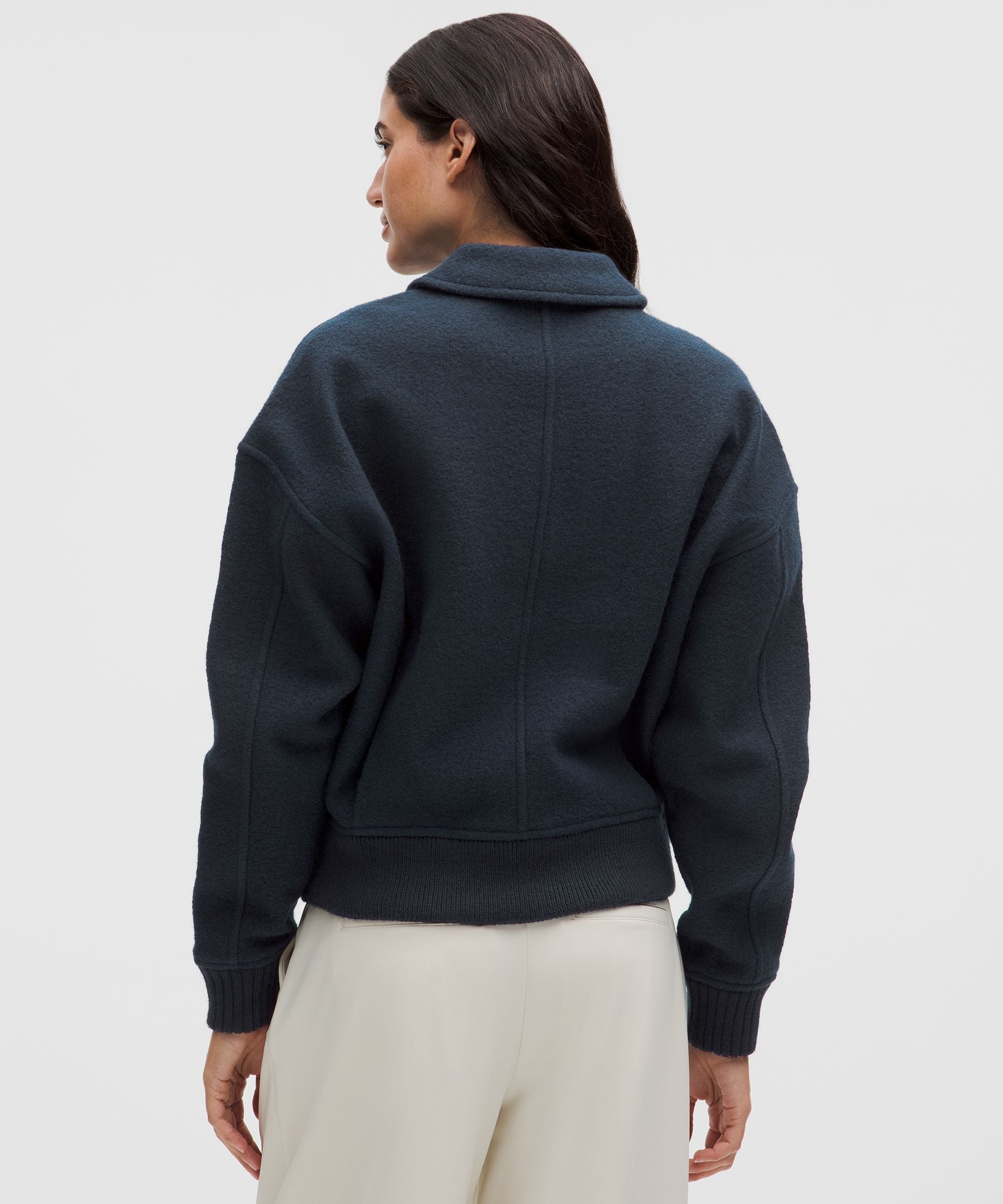 Lululemon Wool-Blend Collared Jacket