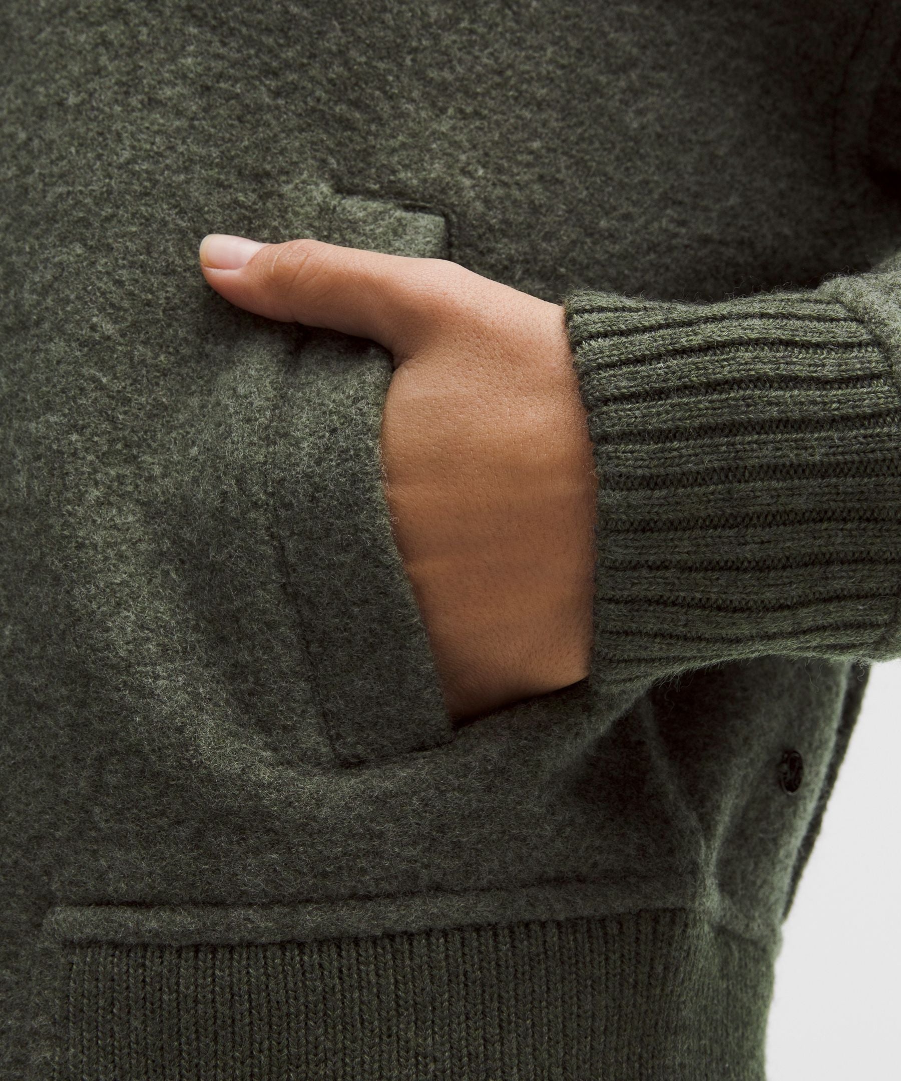 Lululemon Wool-Blend Collared Jacket