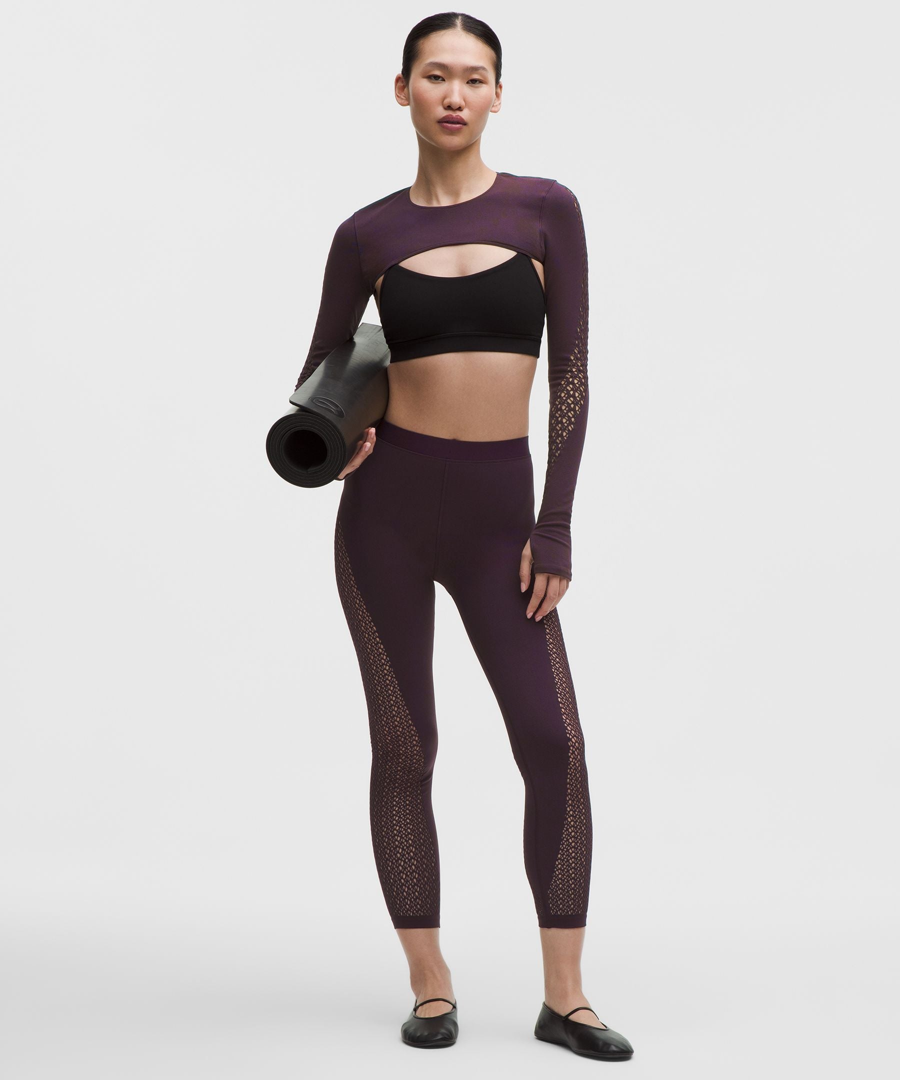 Lululemon Women's RevealKnit Interlace Long-Sleeve Shrug