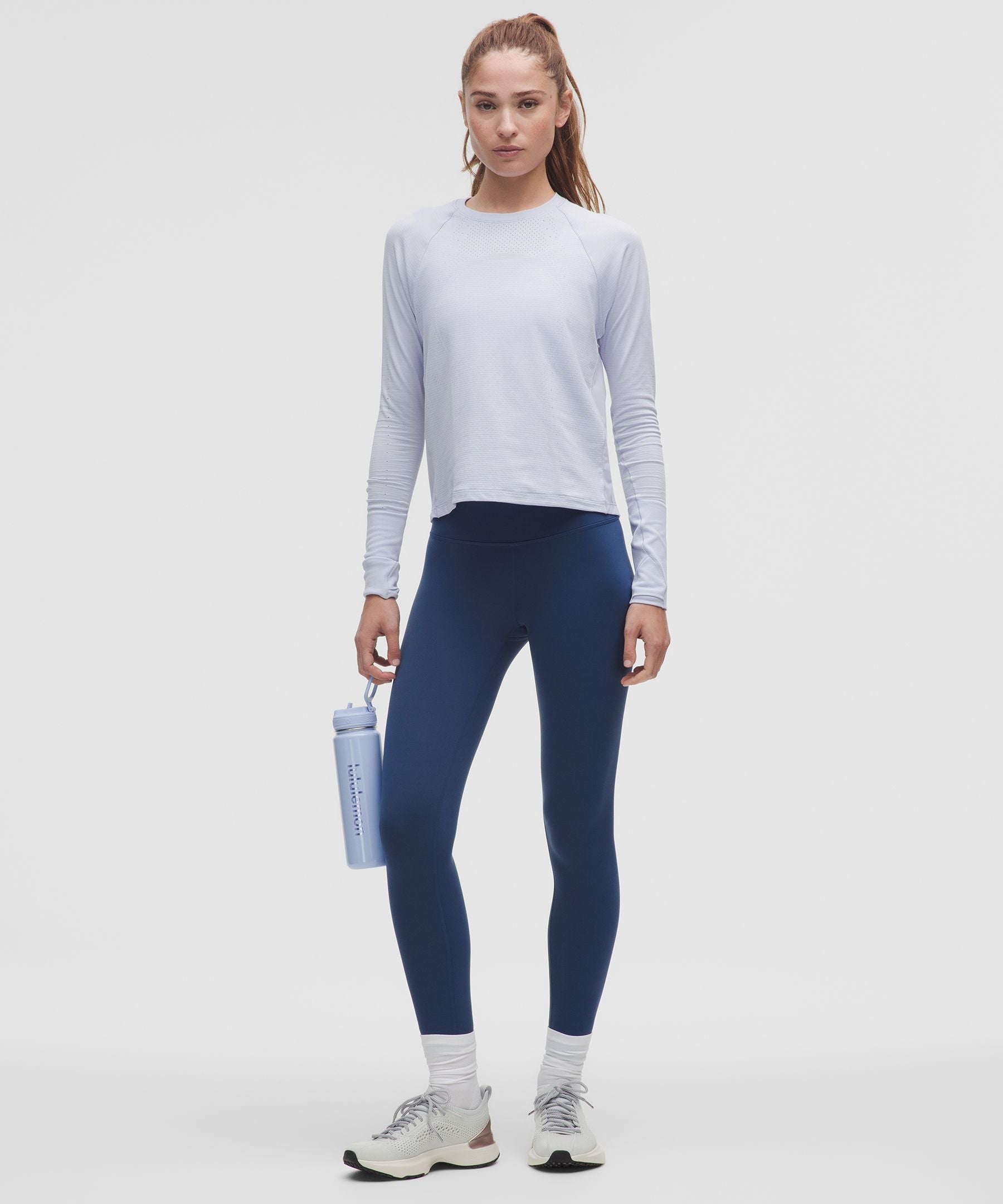 Lululemon Women's Swiftly Mesh-Back Long-Sleeve Shirt