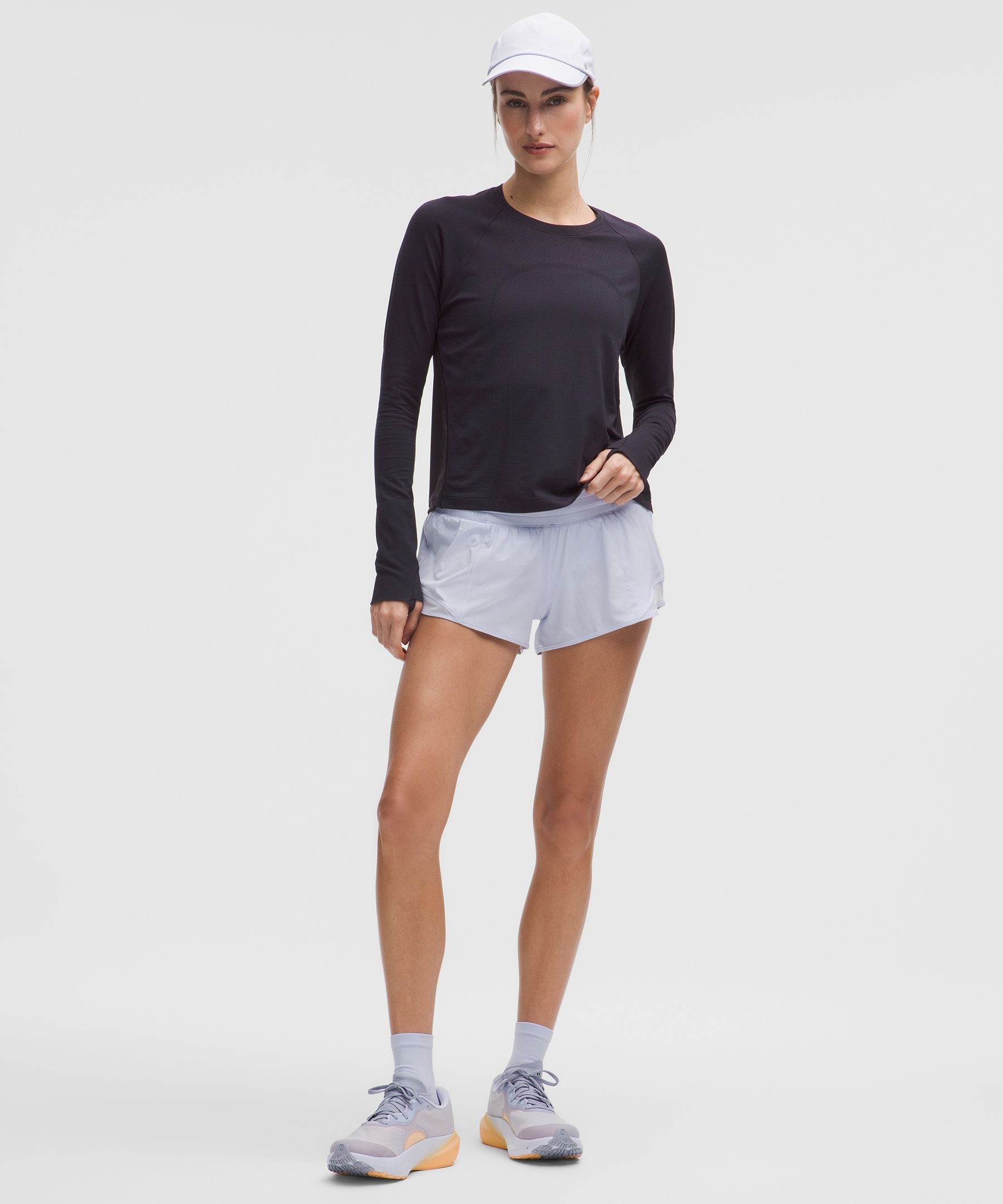 Lululemon Women's Swiftly Mesh-Back Long-Sleeve Shirt