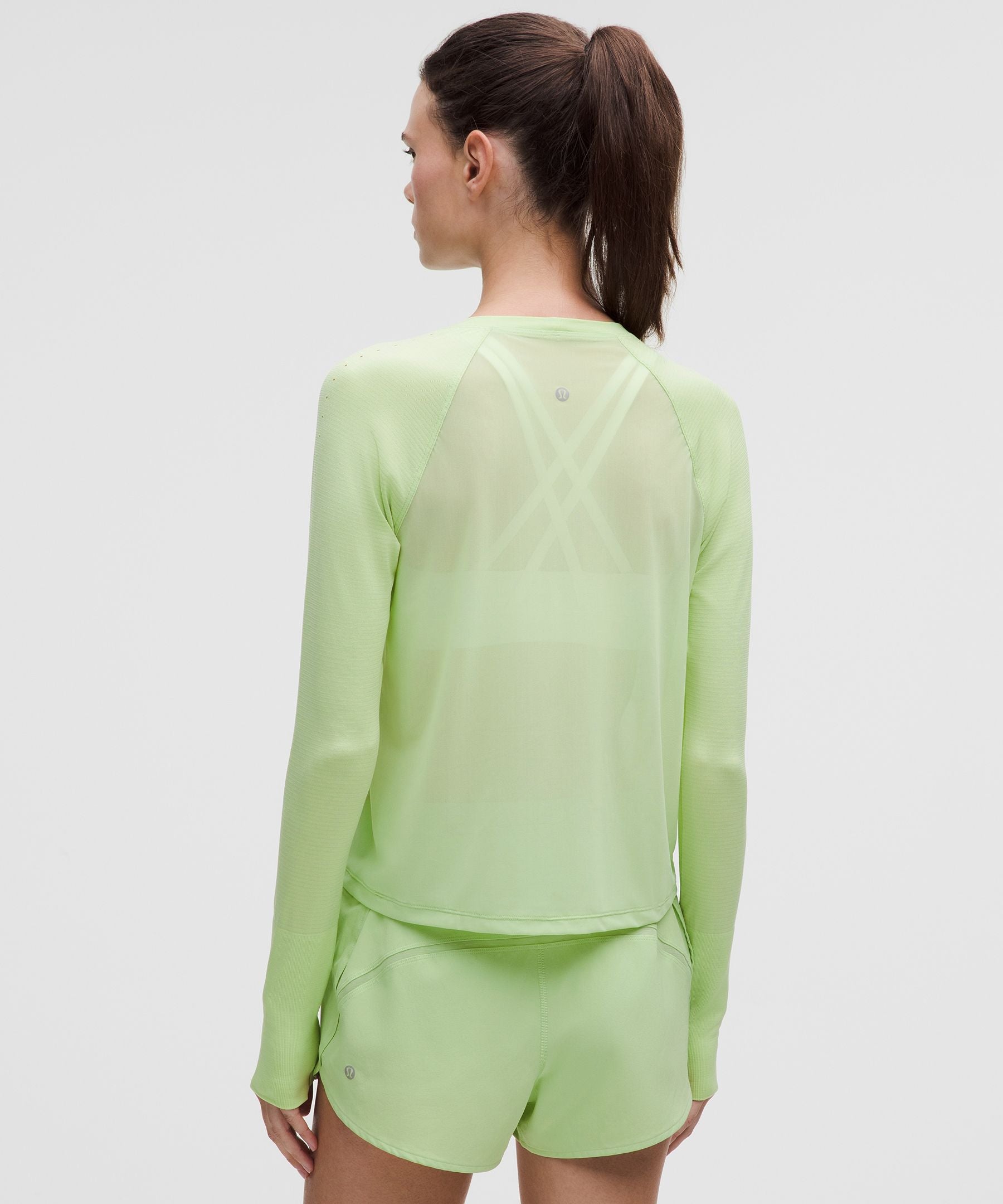 Lululemon Women's Swiftly Mesh-Back Long-Sleeve Shirt