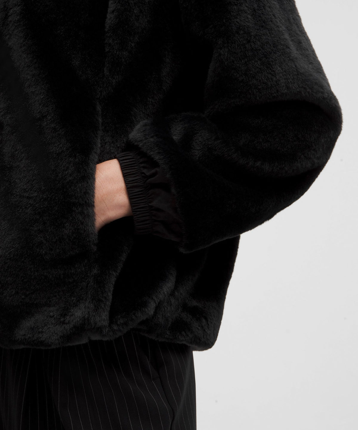 Lululemon Women's Faux Fur Full-Zip Hoodie