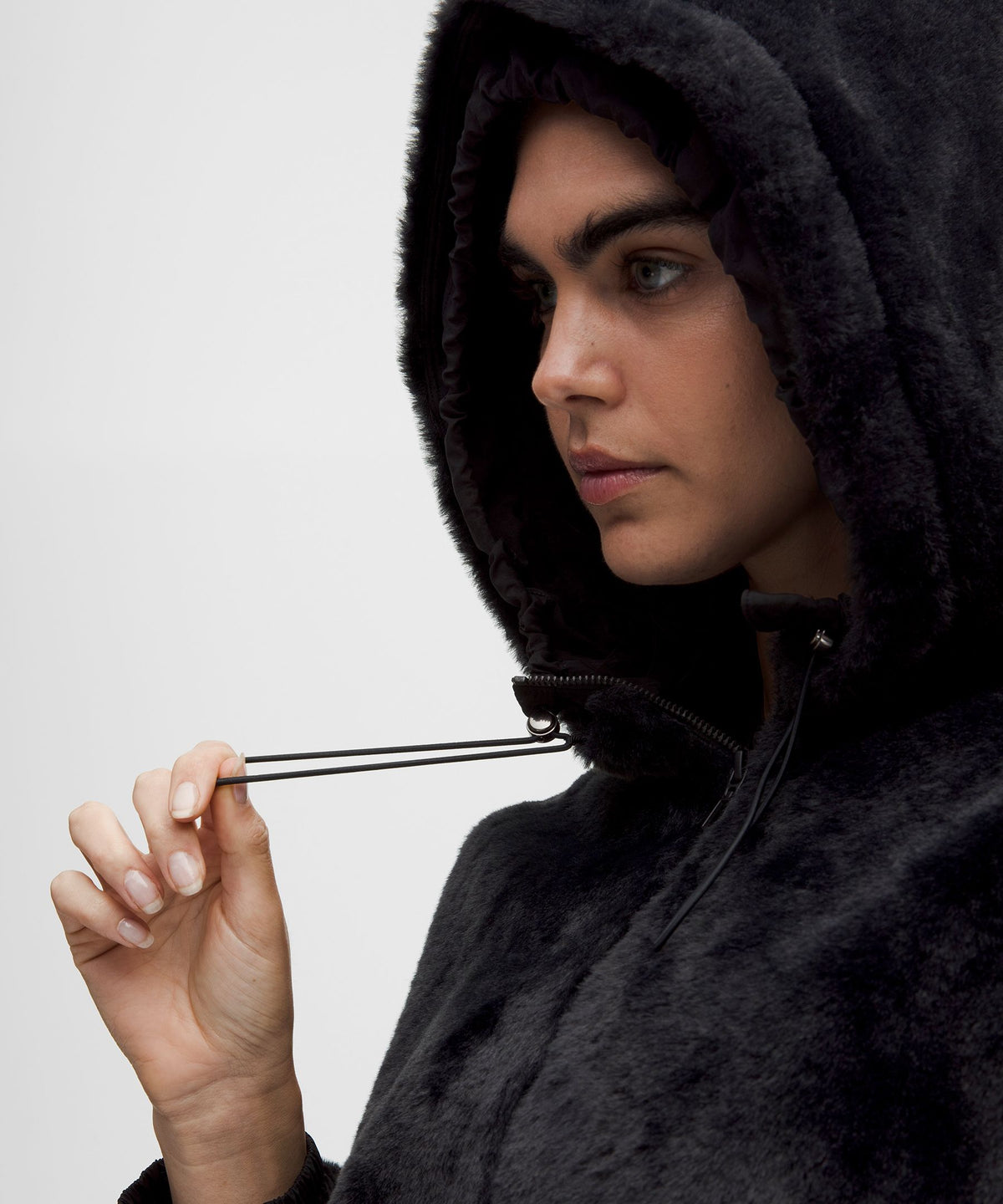 Lululemon Women's Faux Fur Full-Zip Hoodie