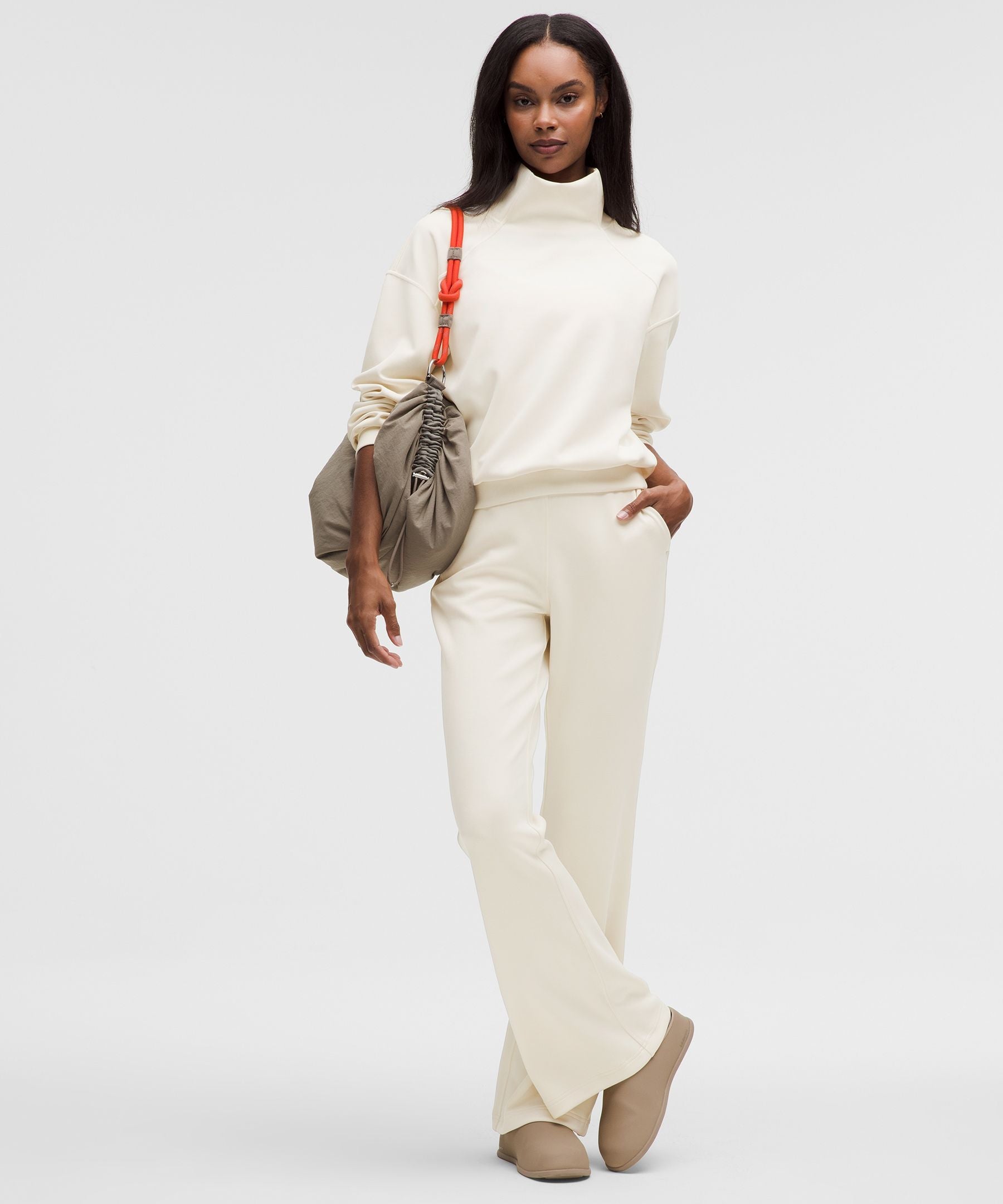 Lululemon Brushed Softstreme Funnel Neck