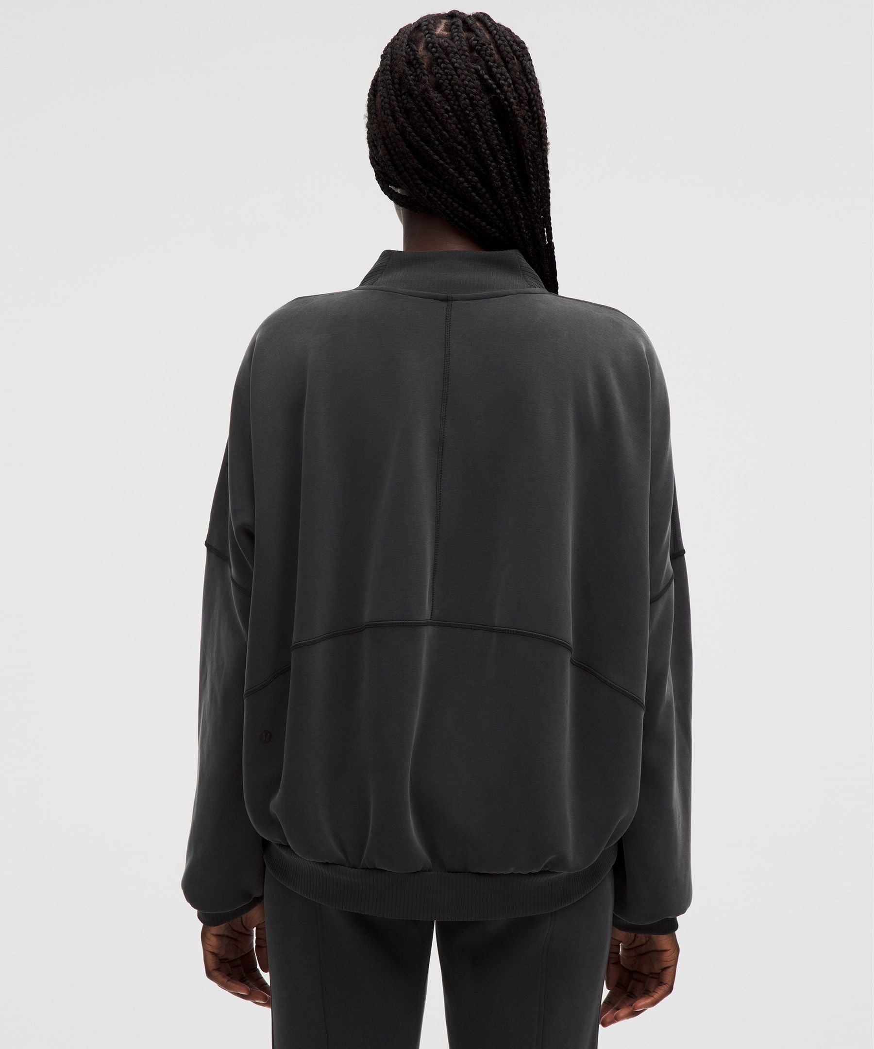 Lululemon Brushed Softstreme Oversized Bomber Jacket