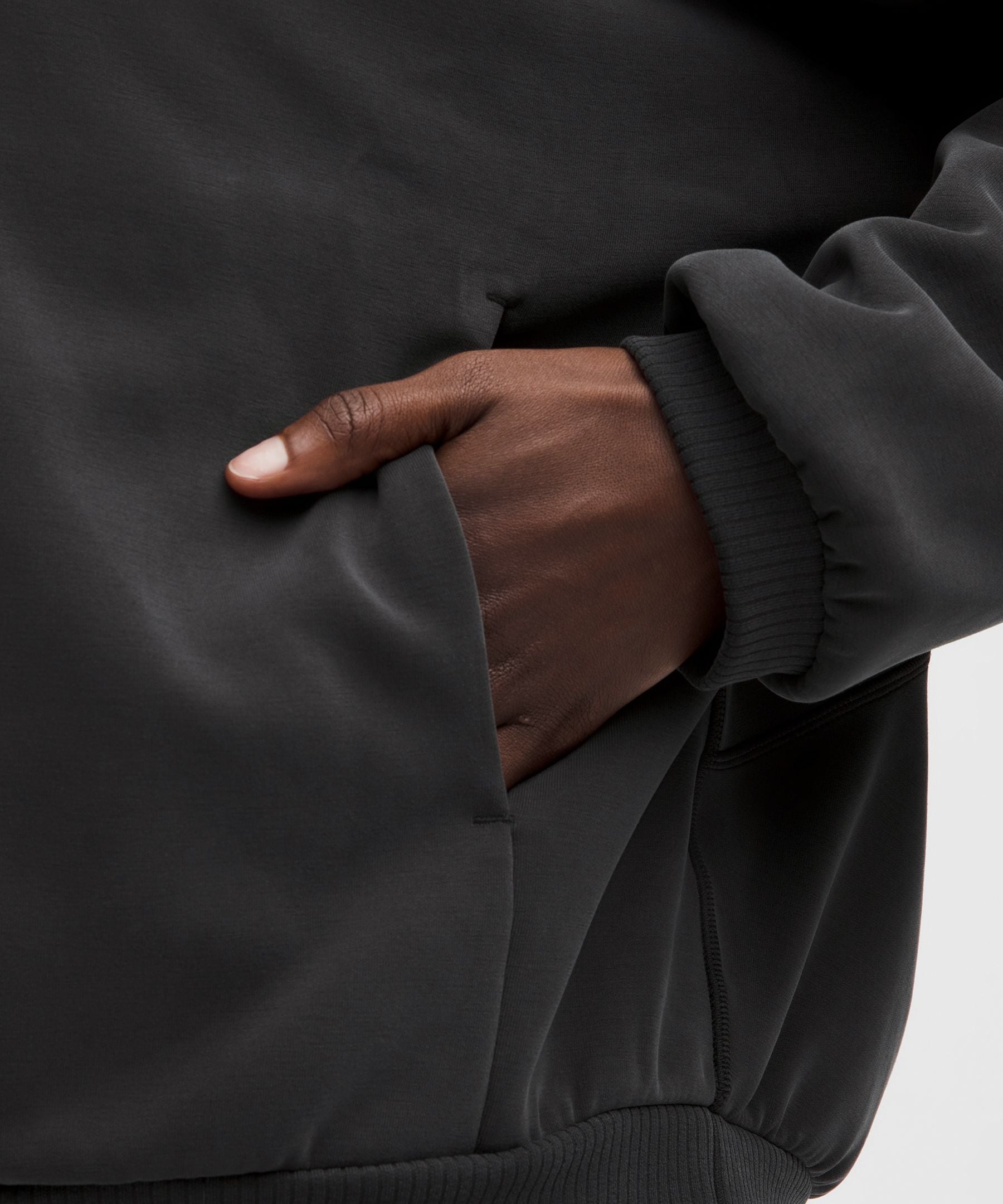 Lululemon Women's Brushed Softstreme Oversized Bomber Jacket
