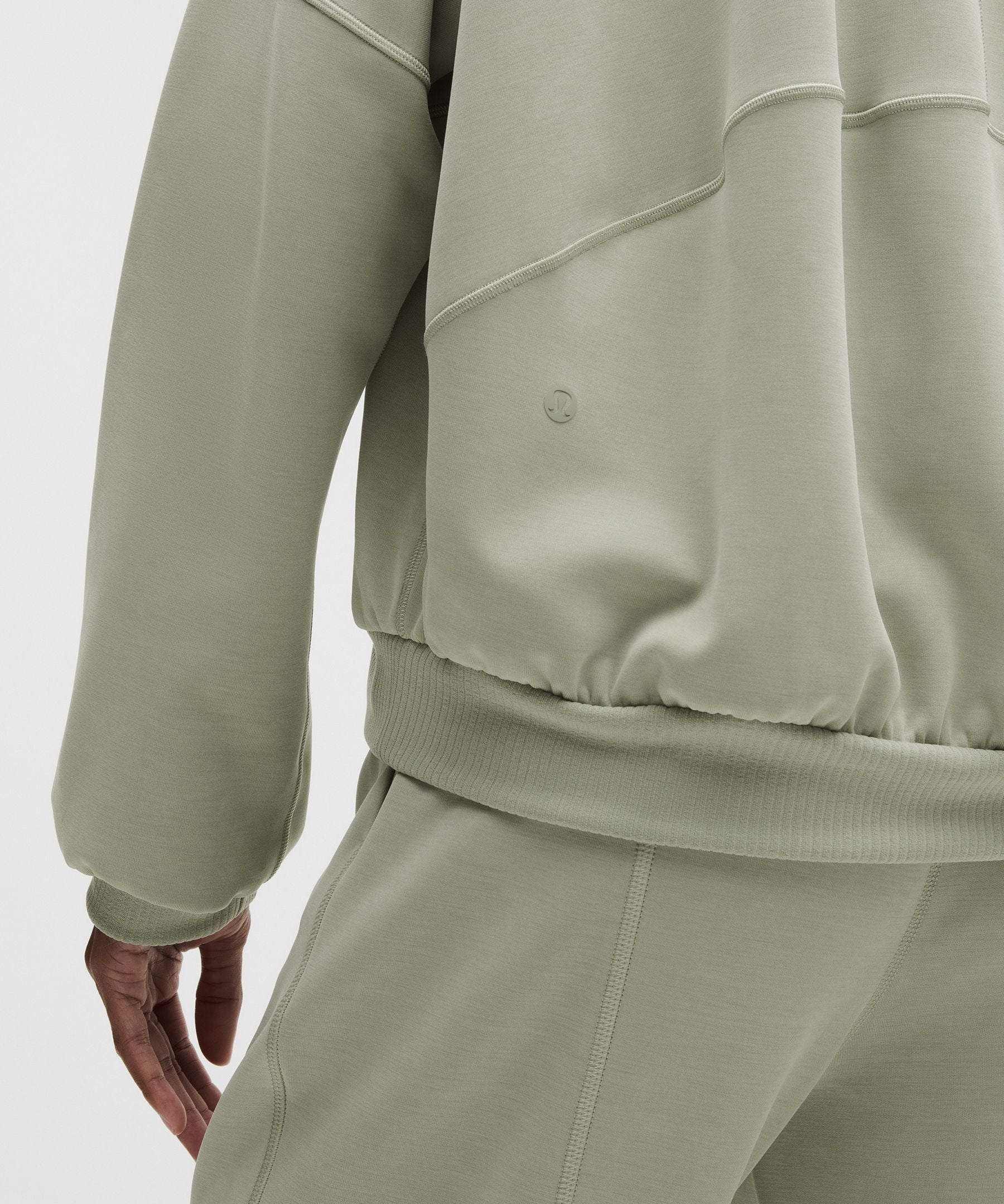 Lululemon Brushed Softstreme Oversized Bomber Jacket