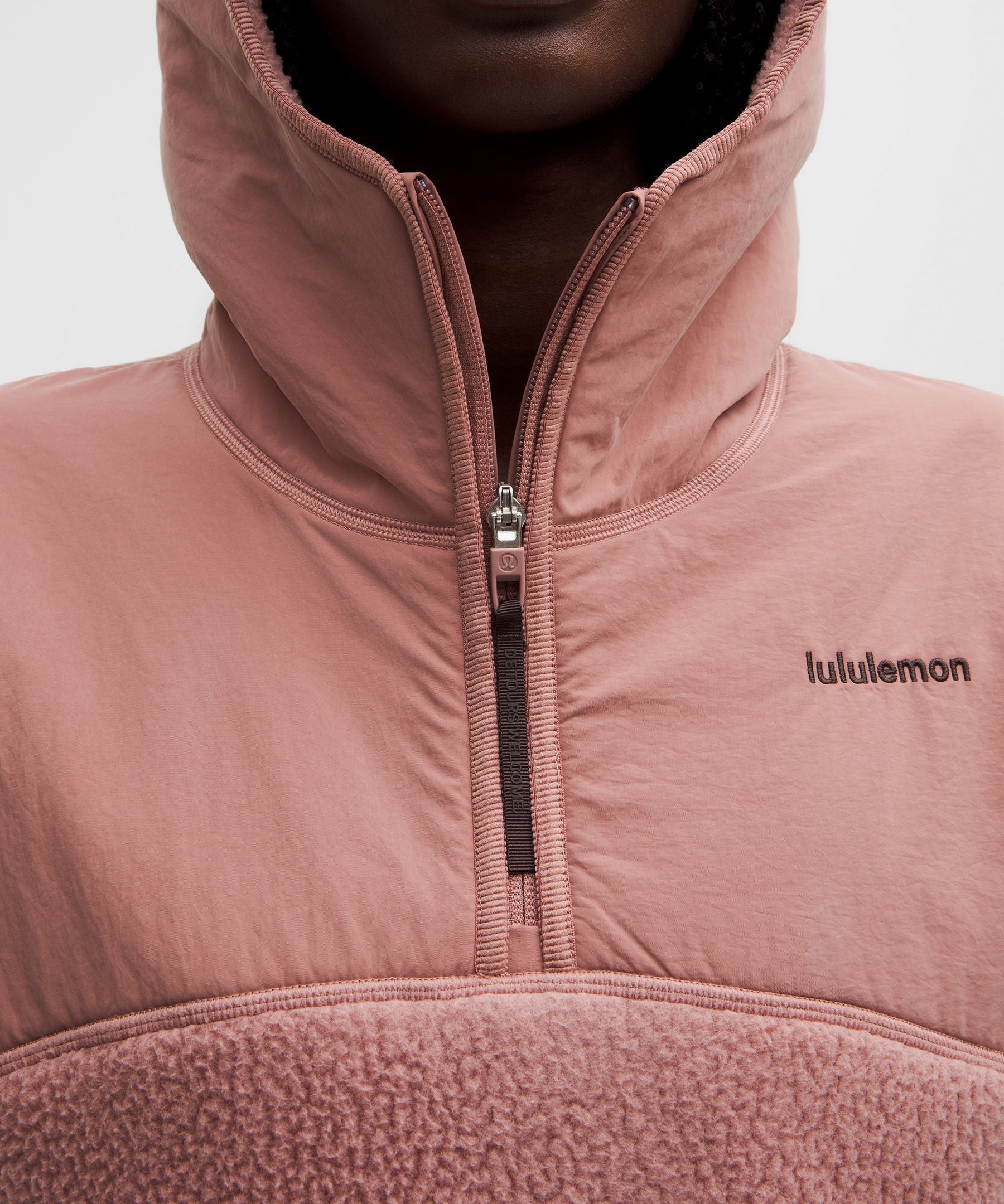 Lululemon Women's High-Pile Fleece Hooded Half Zip