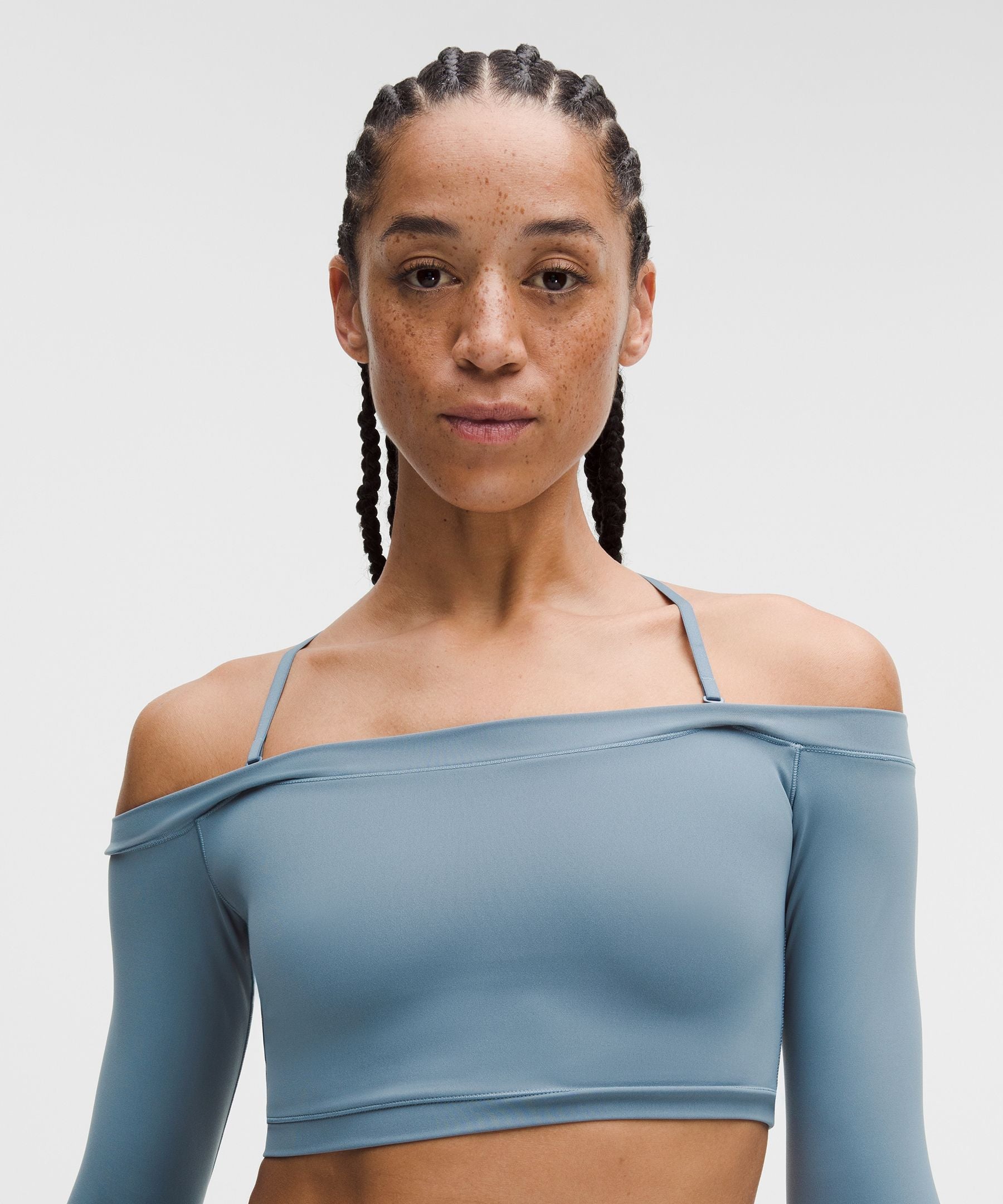 Lululemon Women's Wunder Train Off-Shoulder Long-Sleeve Shirt