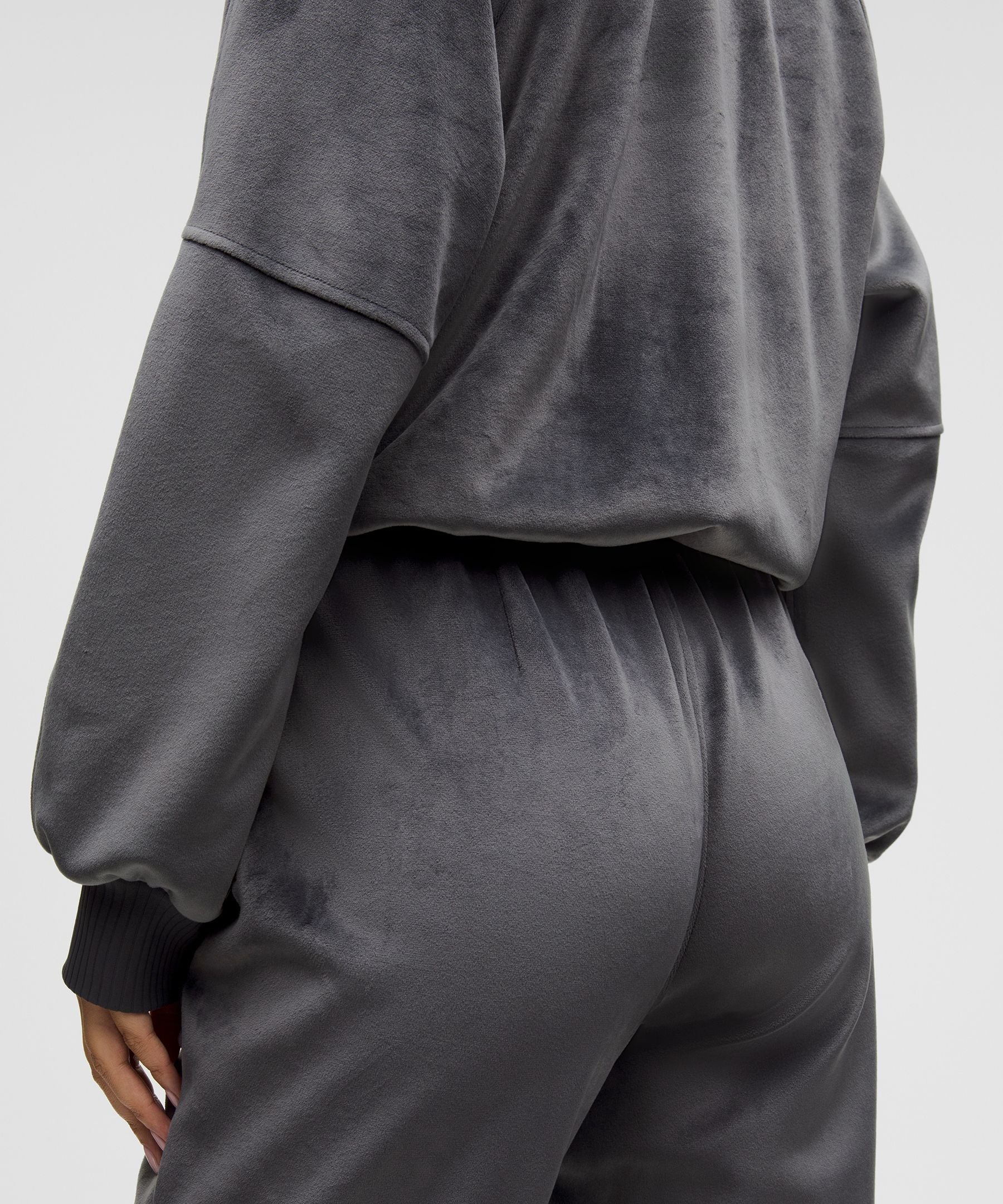 Lululemon Scuba Cropped Henley Pullover *Velvet