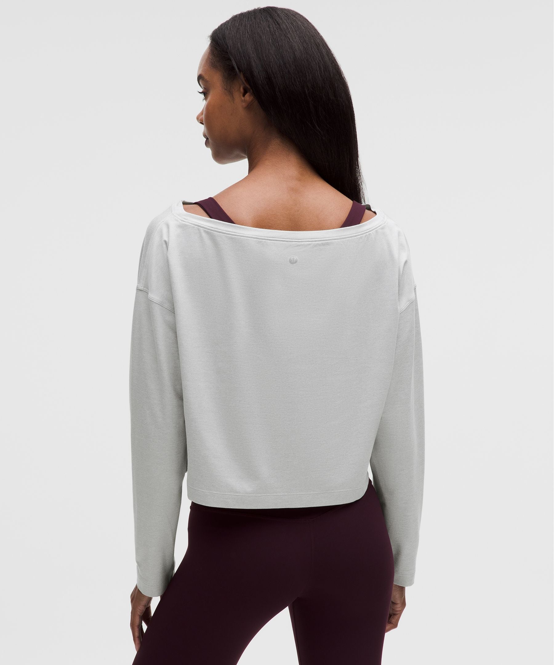 Lululemon Women's Softy Suedey Relaxed Boatneck Long-Sleeve Shirt