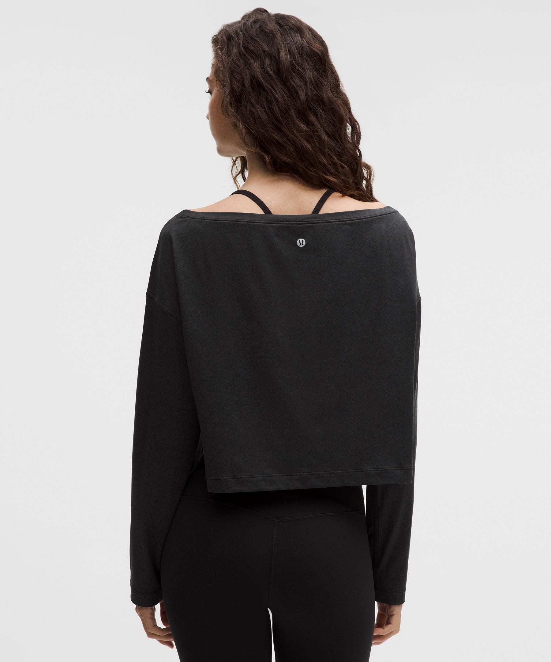 Lululemon Women's Softy Suedey Relaxed Boatneck Long-Sleeve Shirt