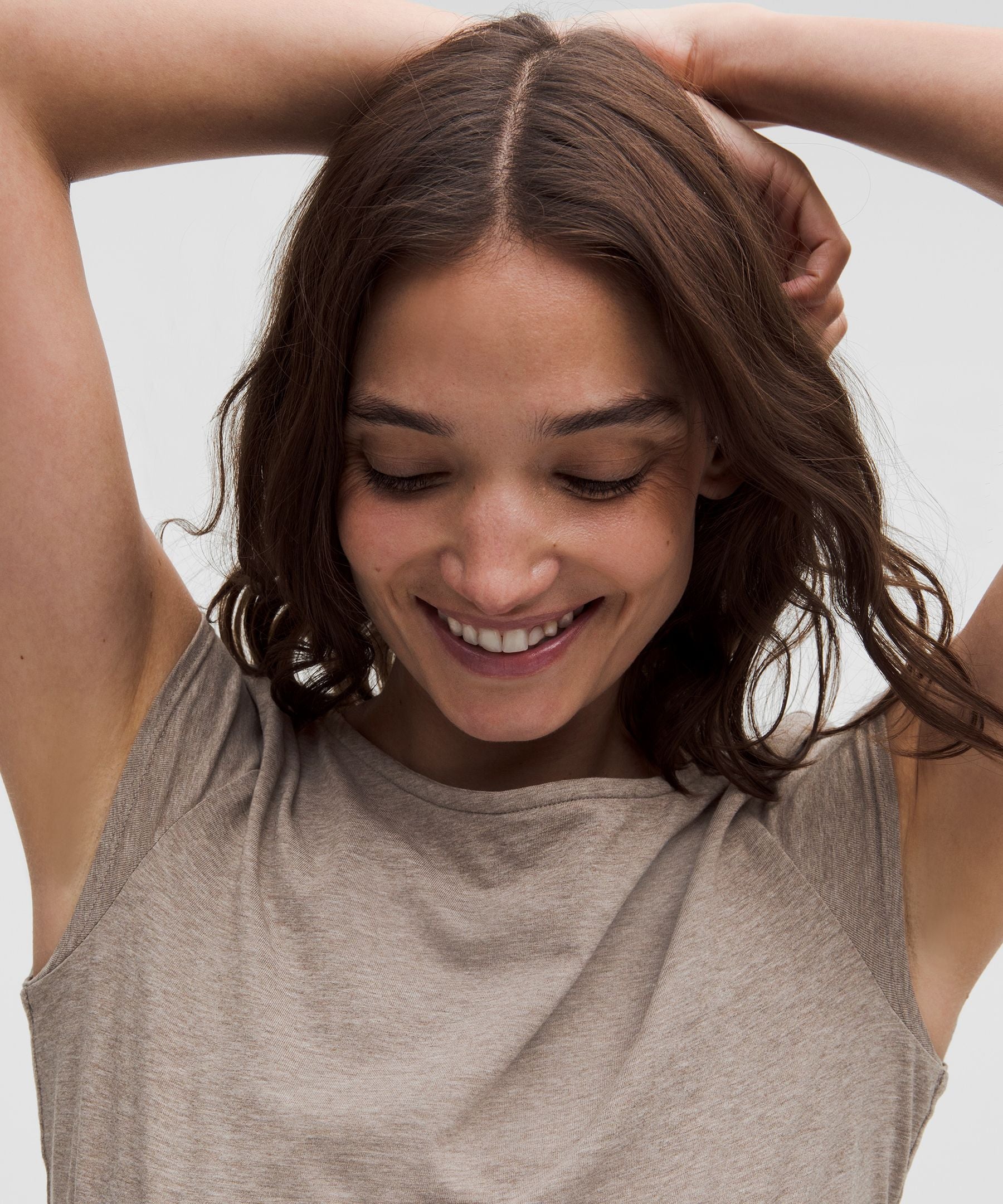 Lululemon Women's Organic Cotton Open-Back T-Shirt *Charm
