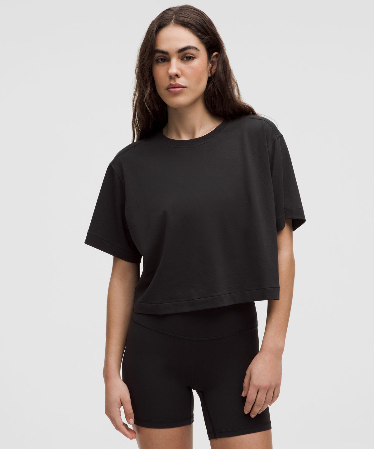 Lululemon Women's All Yours Organic Cotton Cropped T-Shirt