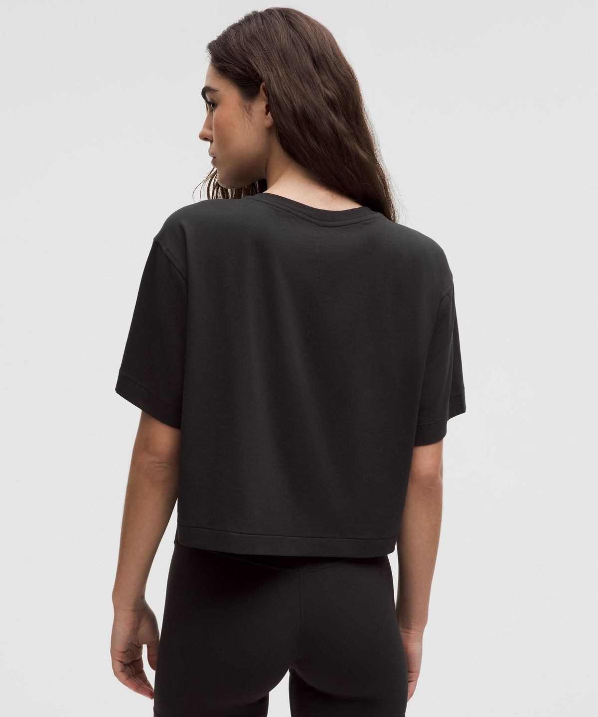 Lululemon Women's All Yours Organic Cotton Cropped T-Shirt