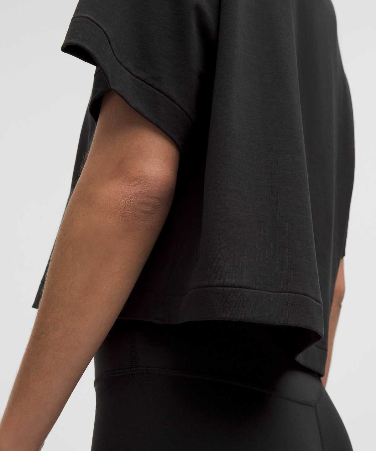 Lululemon Women's All Yours Organic Cotton Cropped T-Shirt