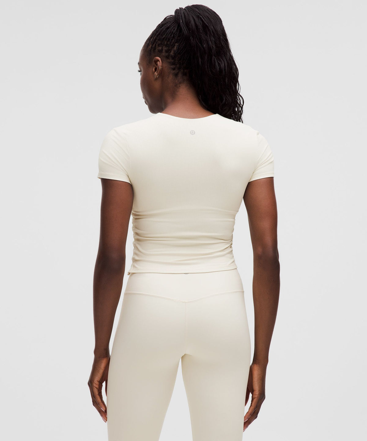 Lululemon Women's All It Takes Ribbed Nulu V-Neck T-Shirt *B–D Cups