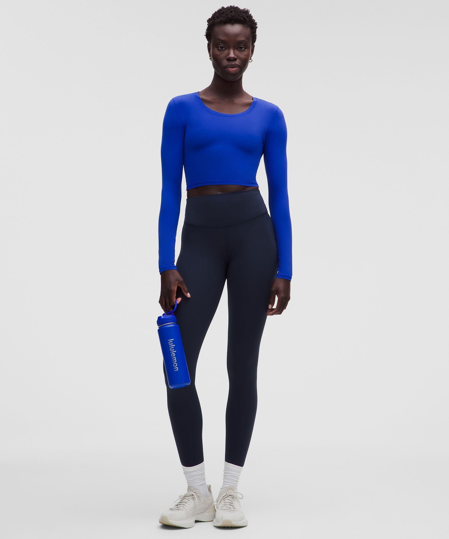 Lululemon Women's Unrestricted Power Cropped Long-Sleeve Shirt