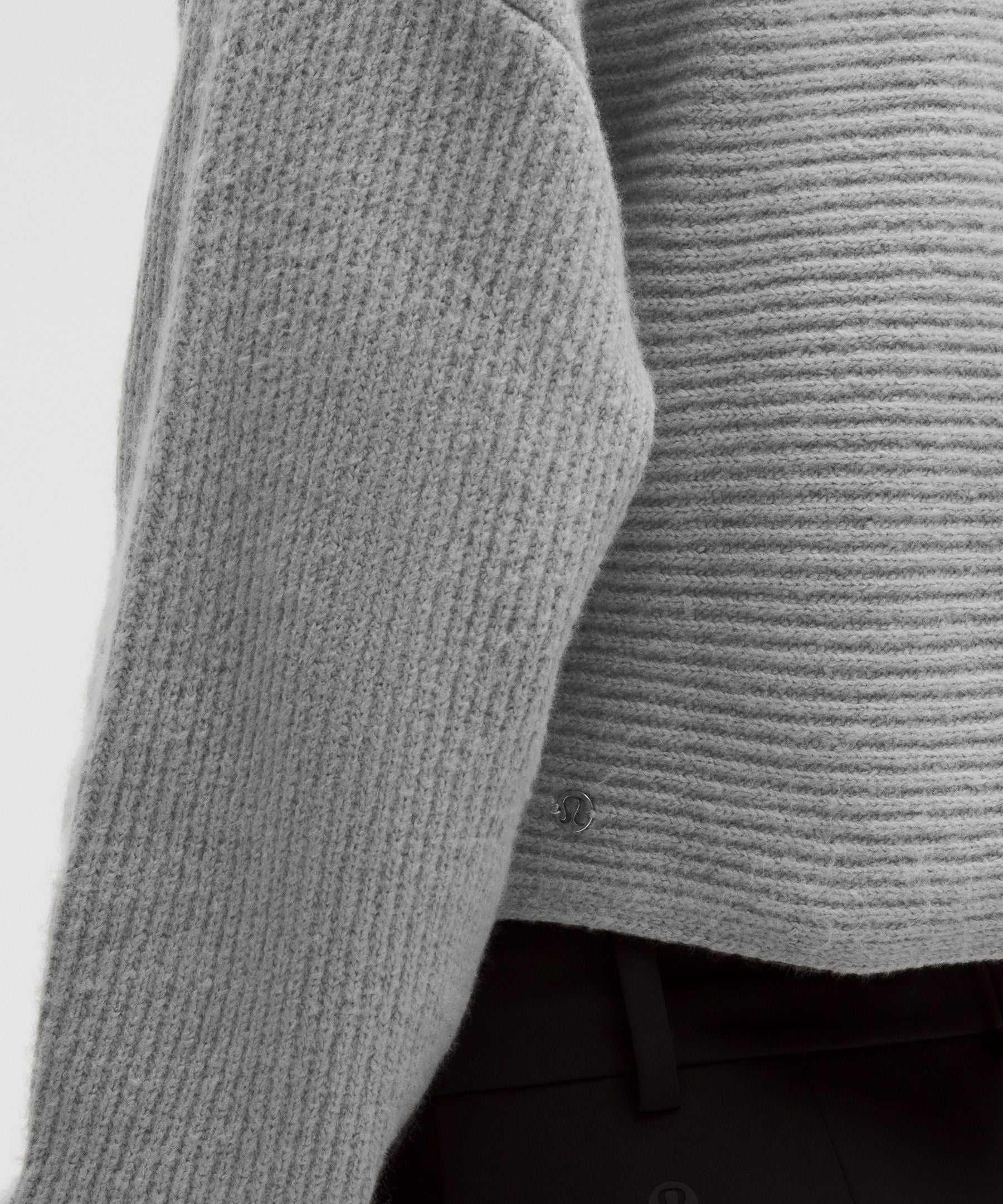 Lululemon Brushed Cotton Reversible Crossover Sweater