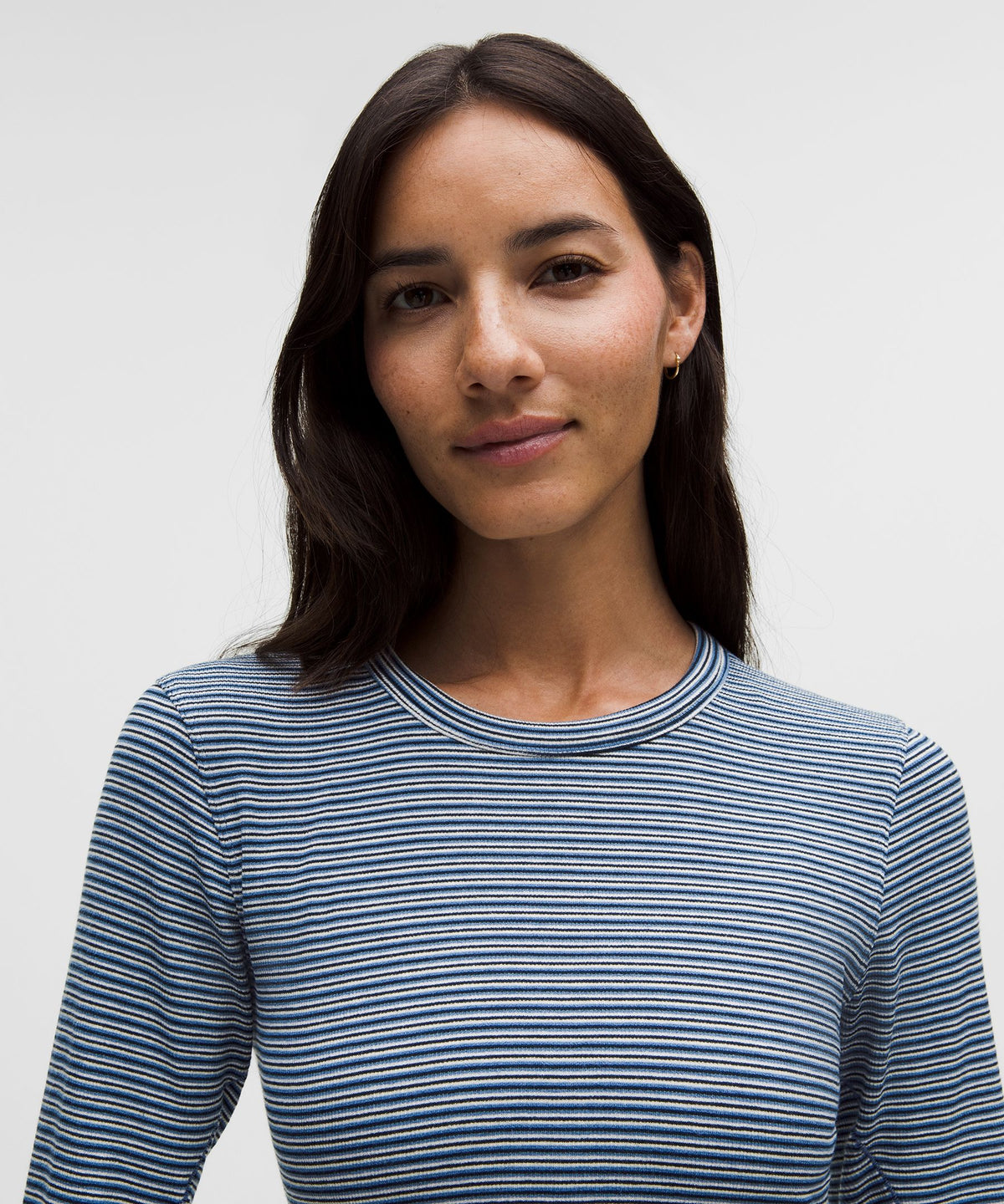 Lululemon Women's Hold Tight Straight-Hem Cropped Long-Sleeve Shirt