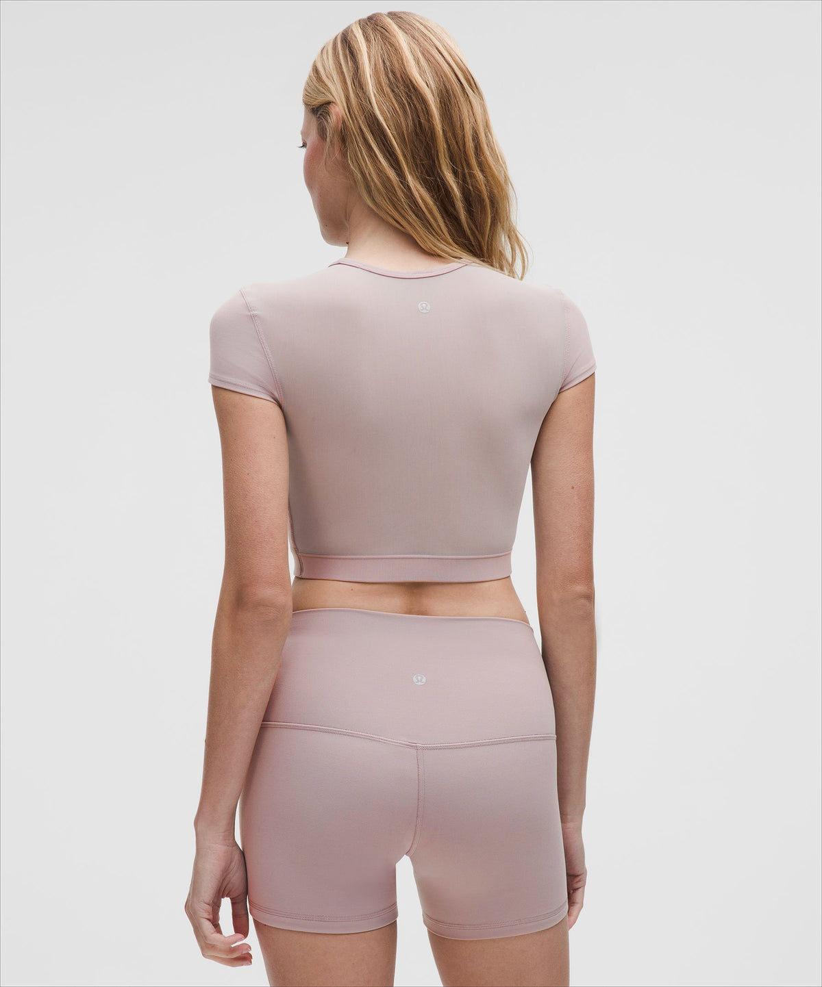 Lululemon Women's Nulu Mesh-Back Baby Tee