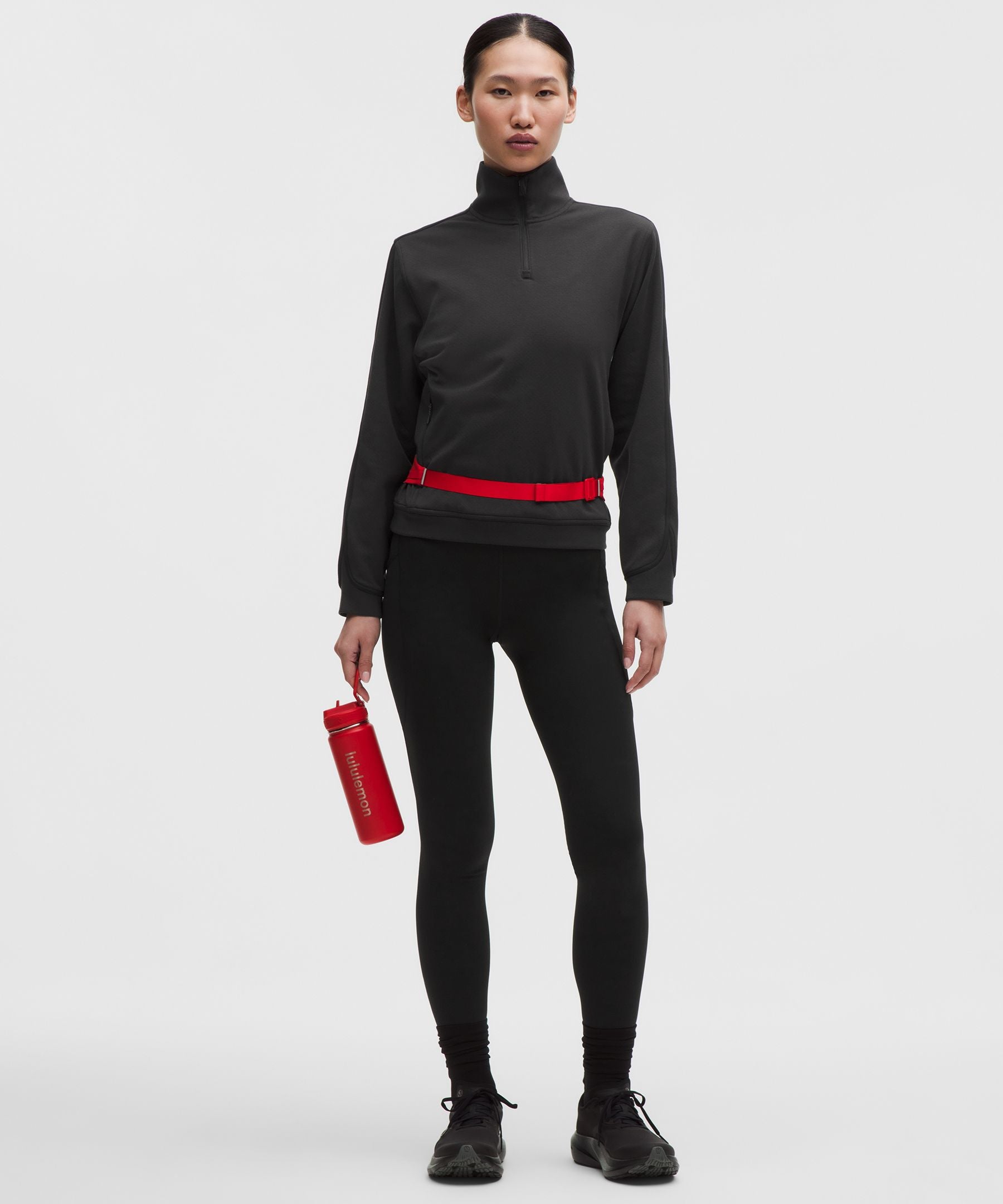 Lululemon Textured Fleece Half Zip