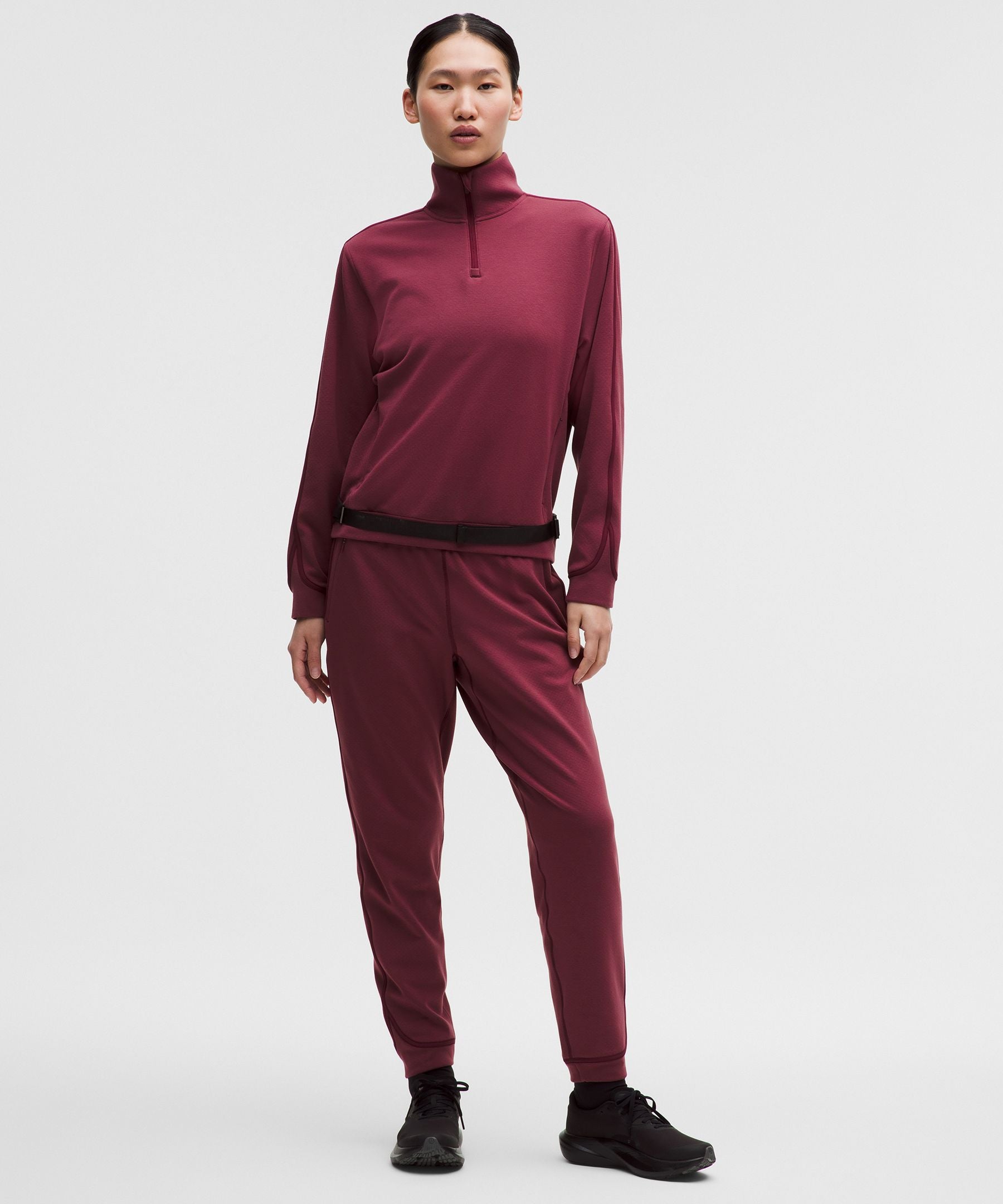 Lululemon Textured Fleece Half Zip