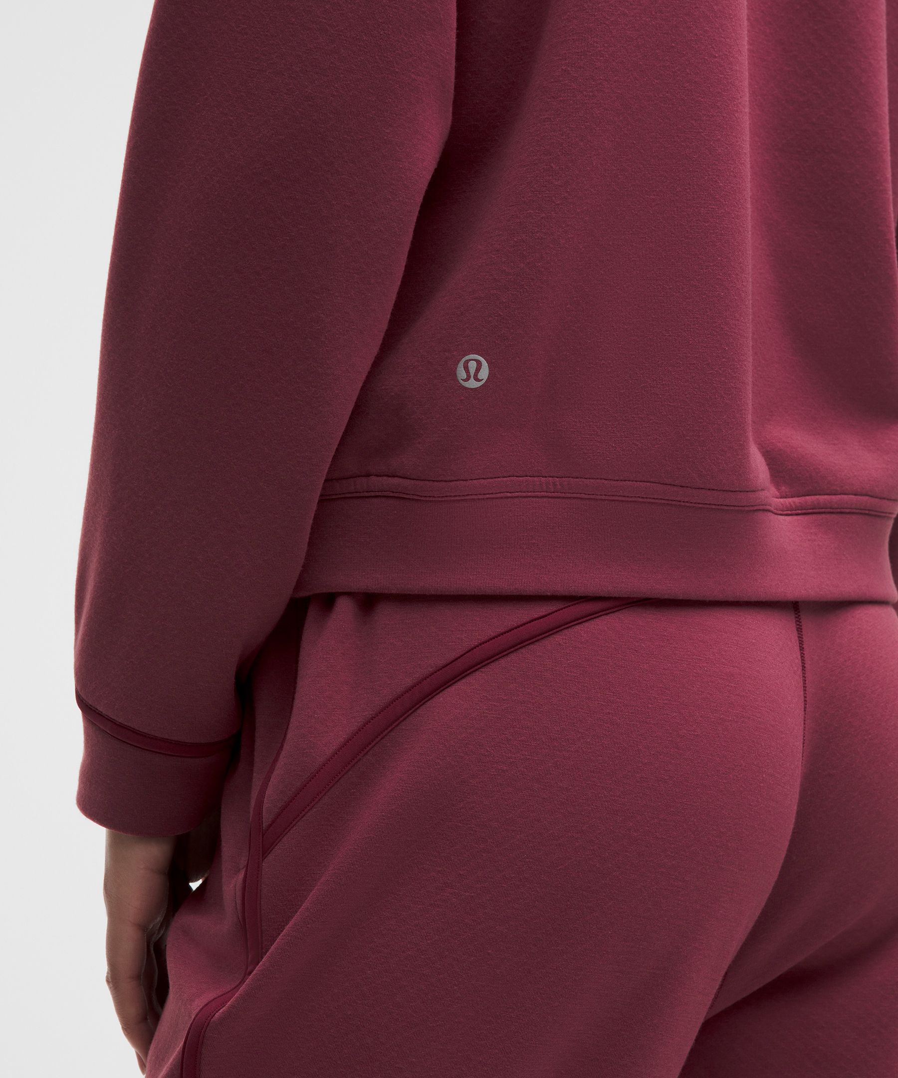 Lululemon Textured Fleece Half Zip