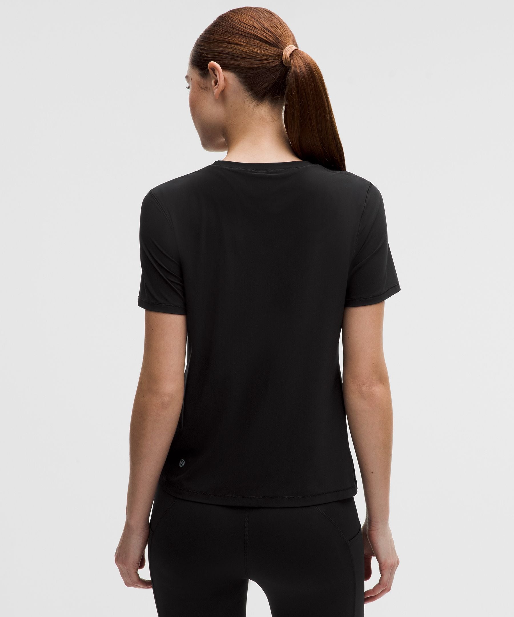 Lululemon Women's Side-Ruched Running Short-Sleeve Shirt