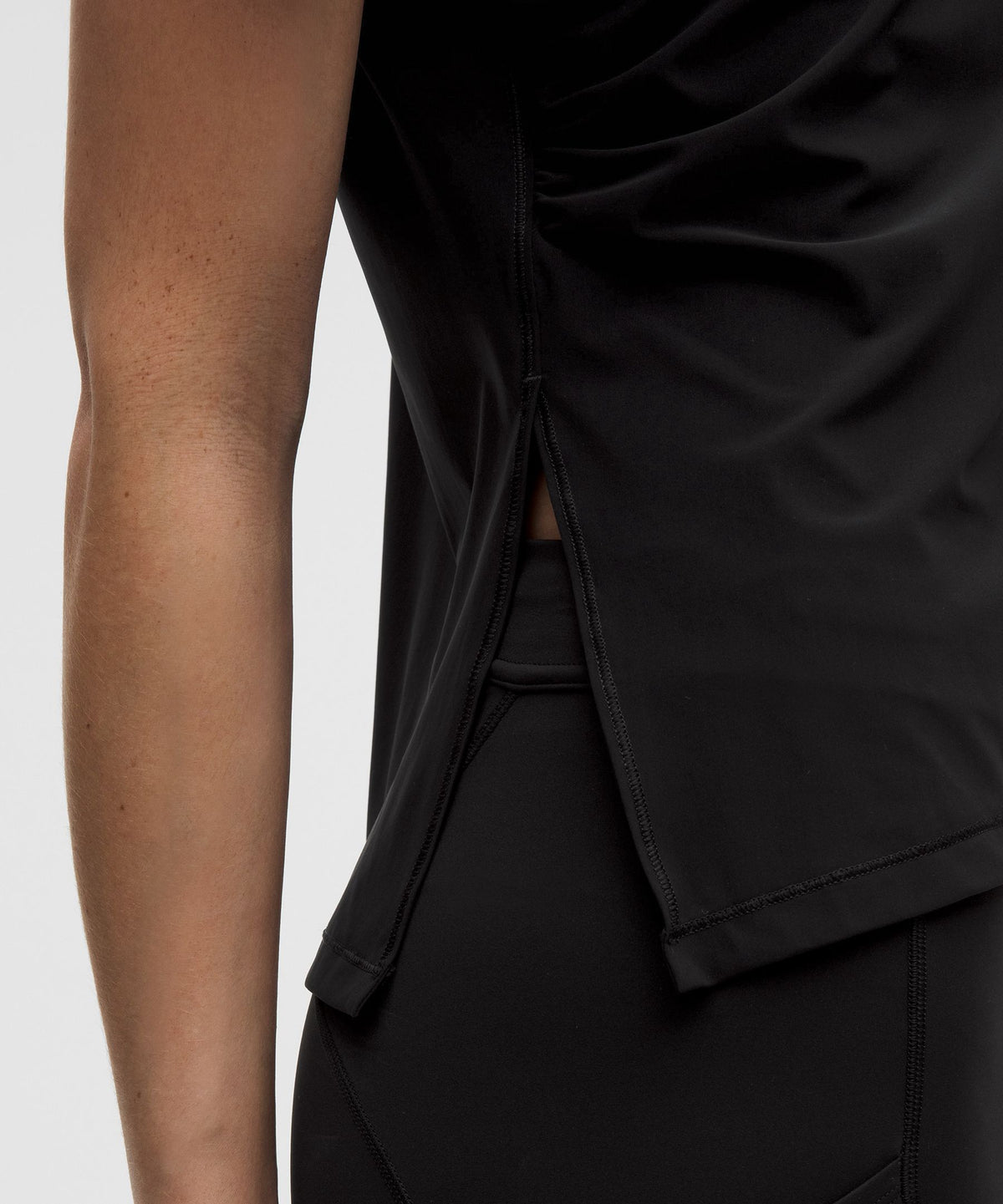 Lululemon Women's Side-Ruched Running Short-Sleeve Shirt