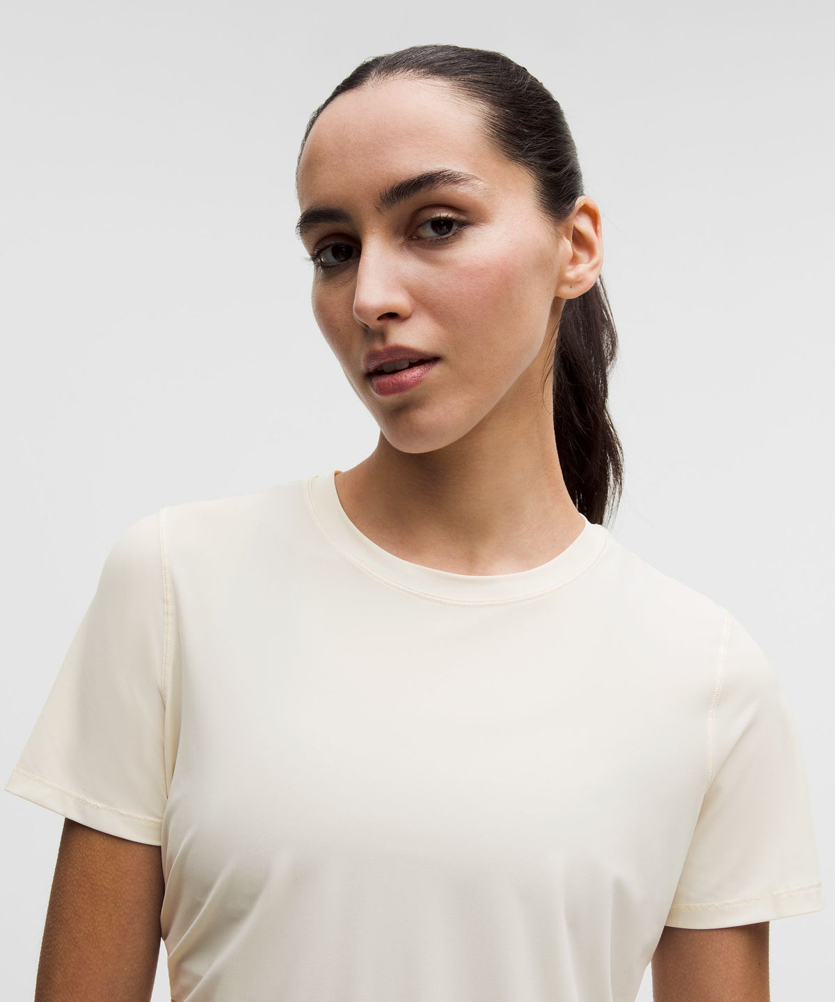 Lululemon Women's Side-Ruched Running Short-Sleeve Shirt