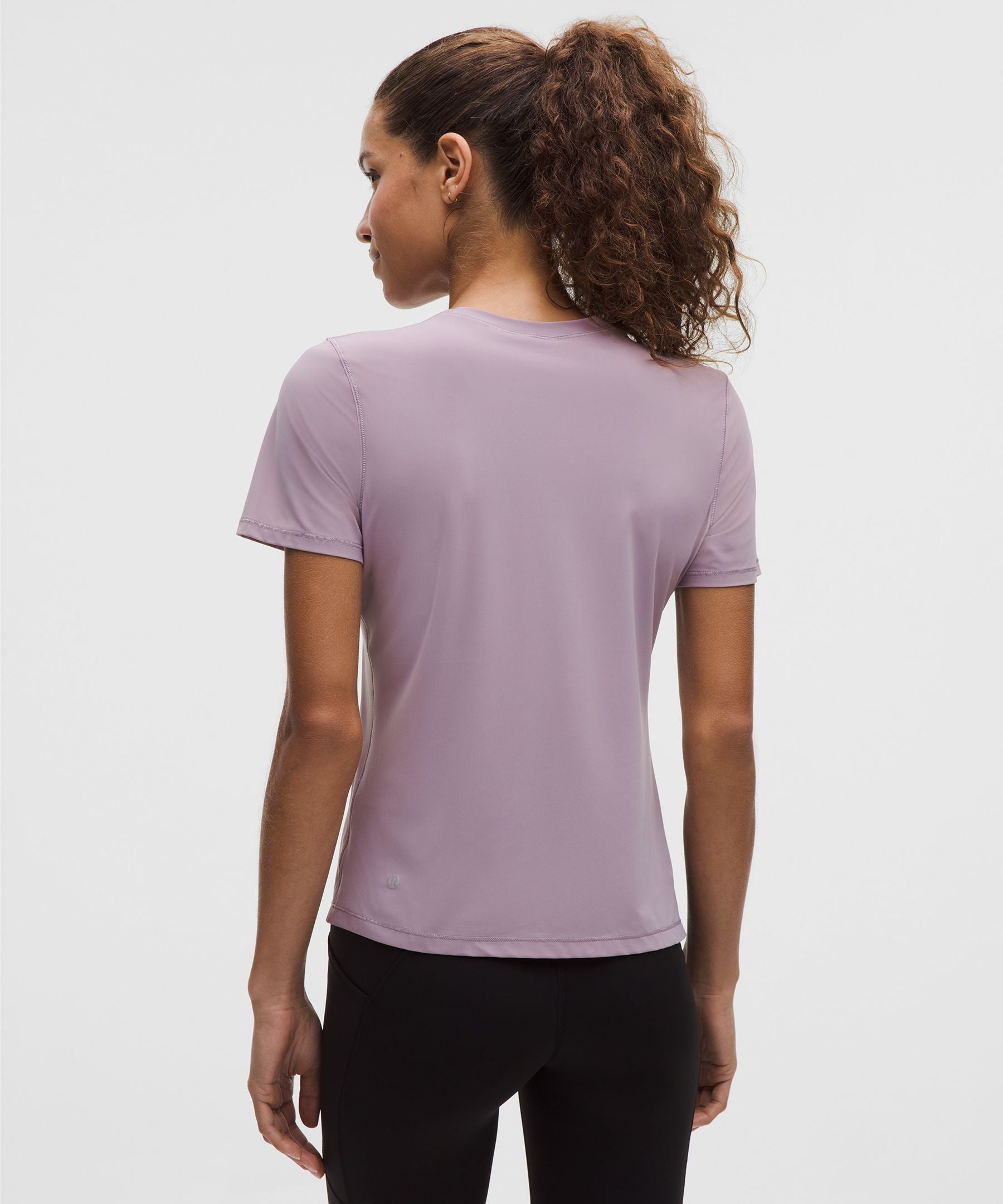 Lululemon Women's Side-Ruched Running Short-Sleeve Shirt
