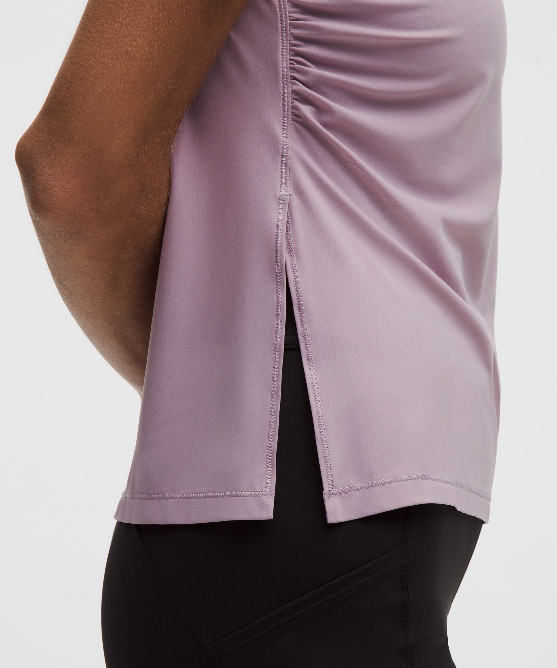 Lululemon Women's Side-Ruched Running Short-Sleeve Shirt