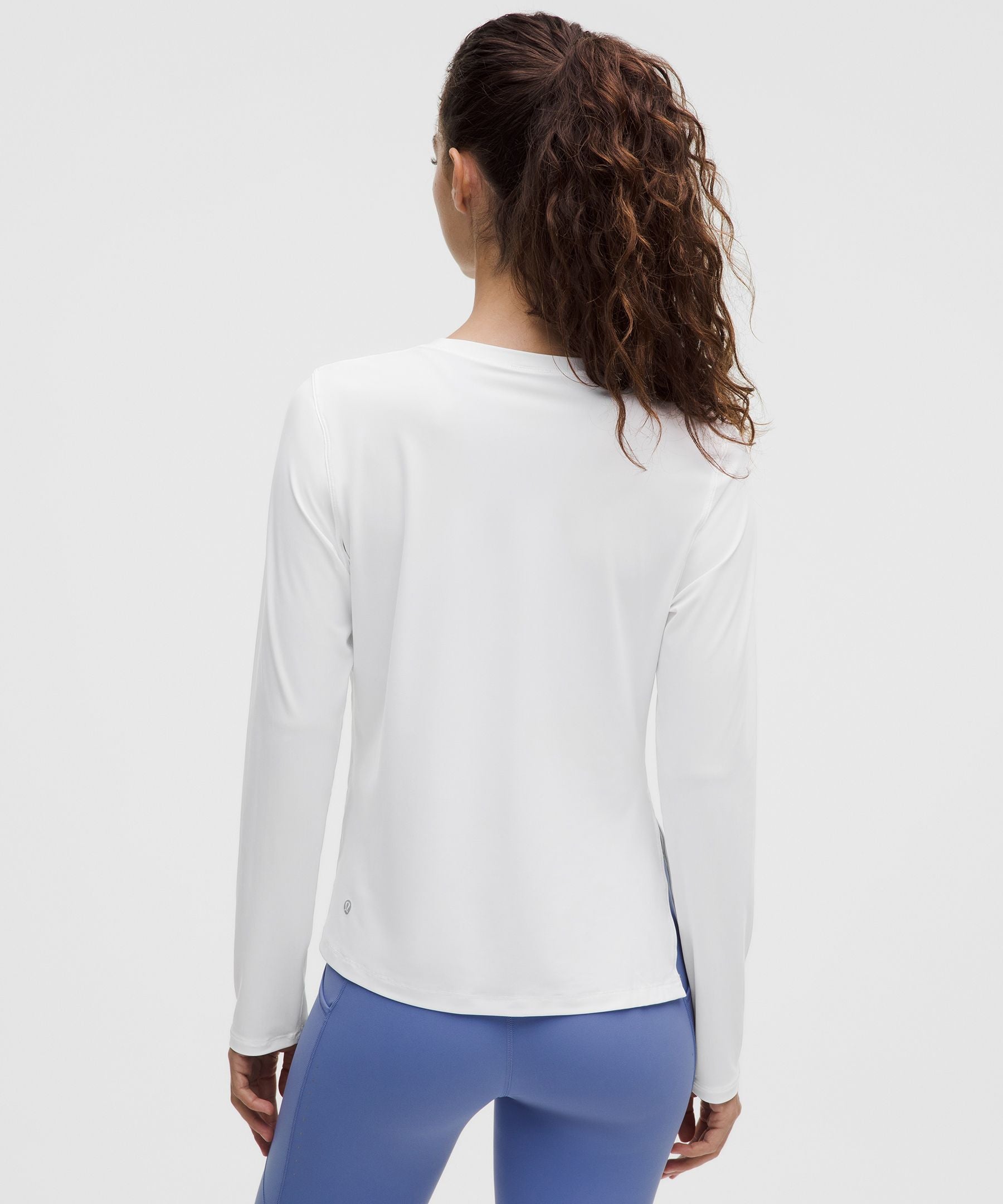 Lululemon Women's Side-Ruched Running Long-Sleeve Shirt
